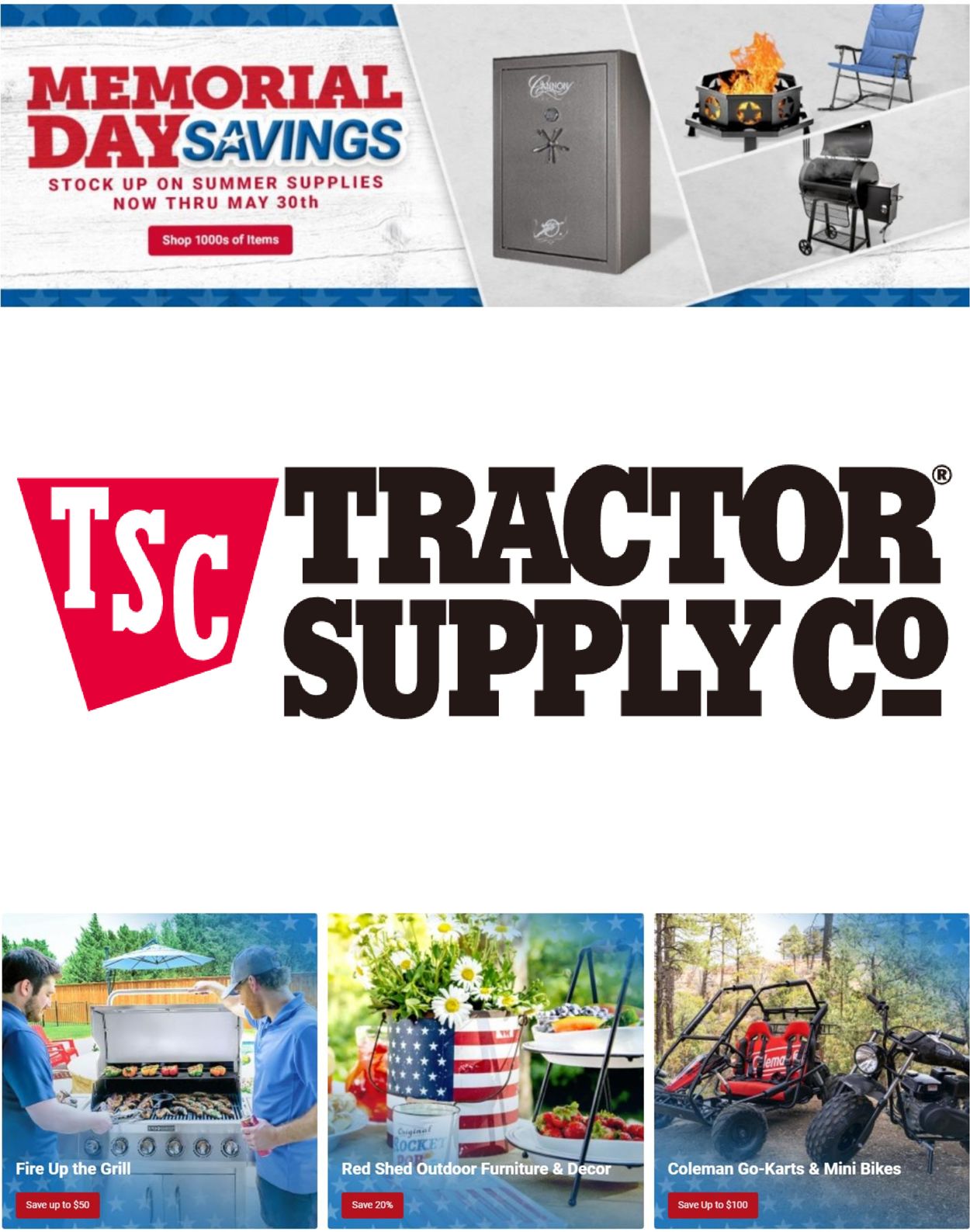 Tractor Supply Weekly Ad Circular - valid 05/26-06/01/2022