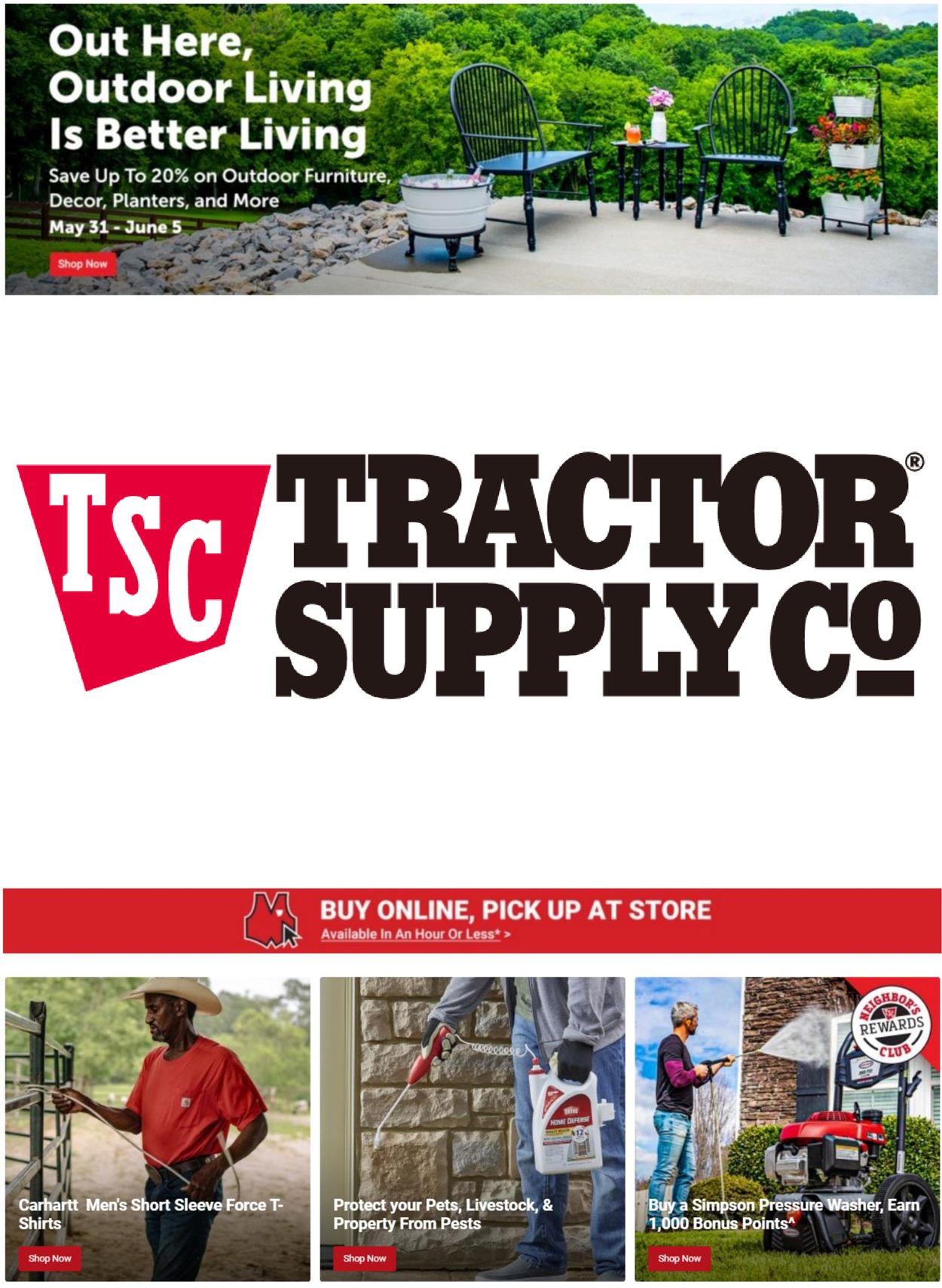 Tractor Supply Weekly Ad Circular - valid 05/31-06/06/2022