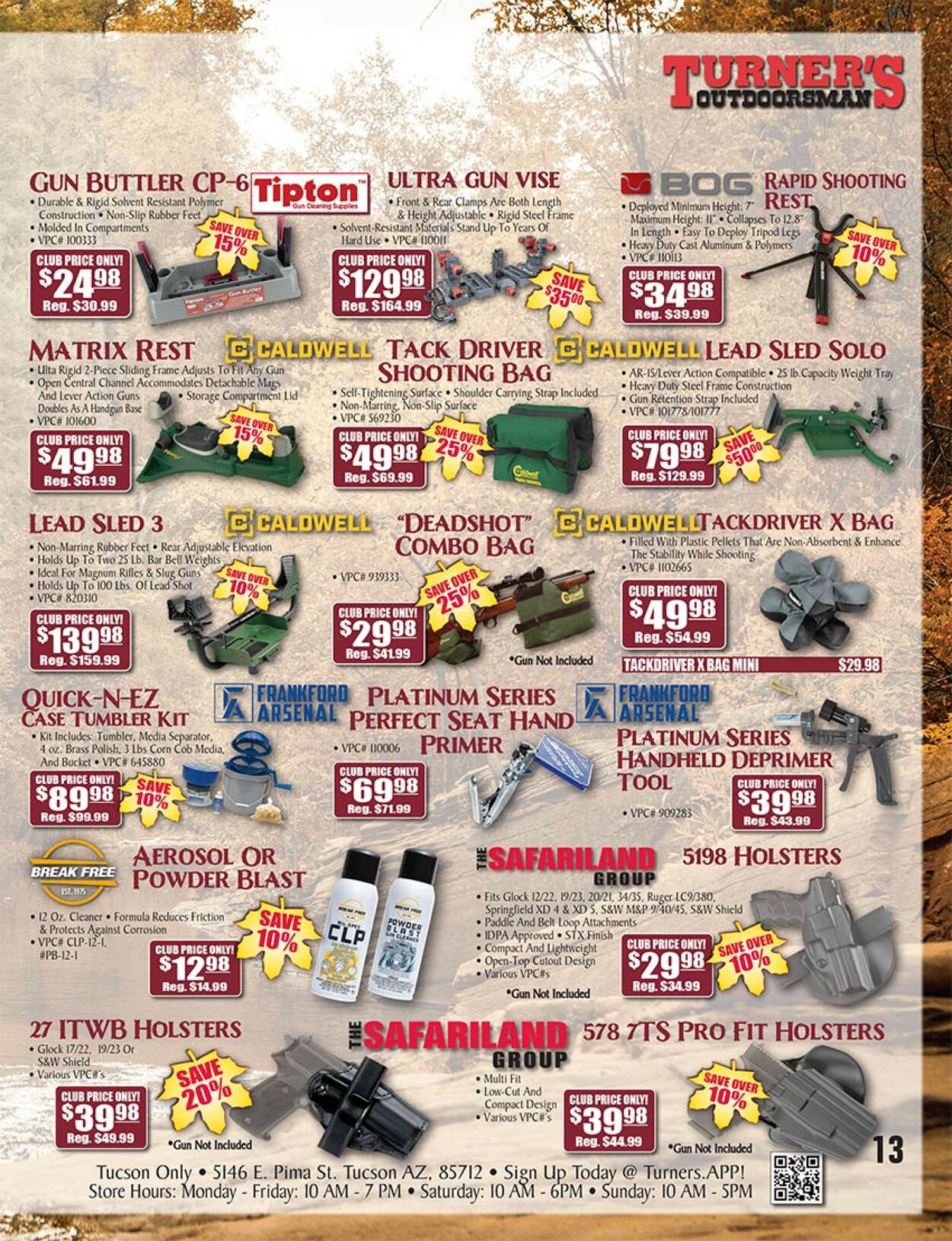 Turner's Outdoorsman Weekly Ad Circular - valid 08/12-09/15/2022 (Page 13)