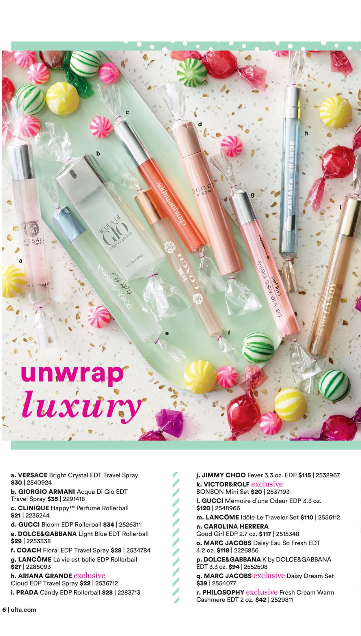 Ulta Beauty - Holiday Ad 2019 Weekly Ad Circular - valid 12/01-12/24/2019 (Page 6)