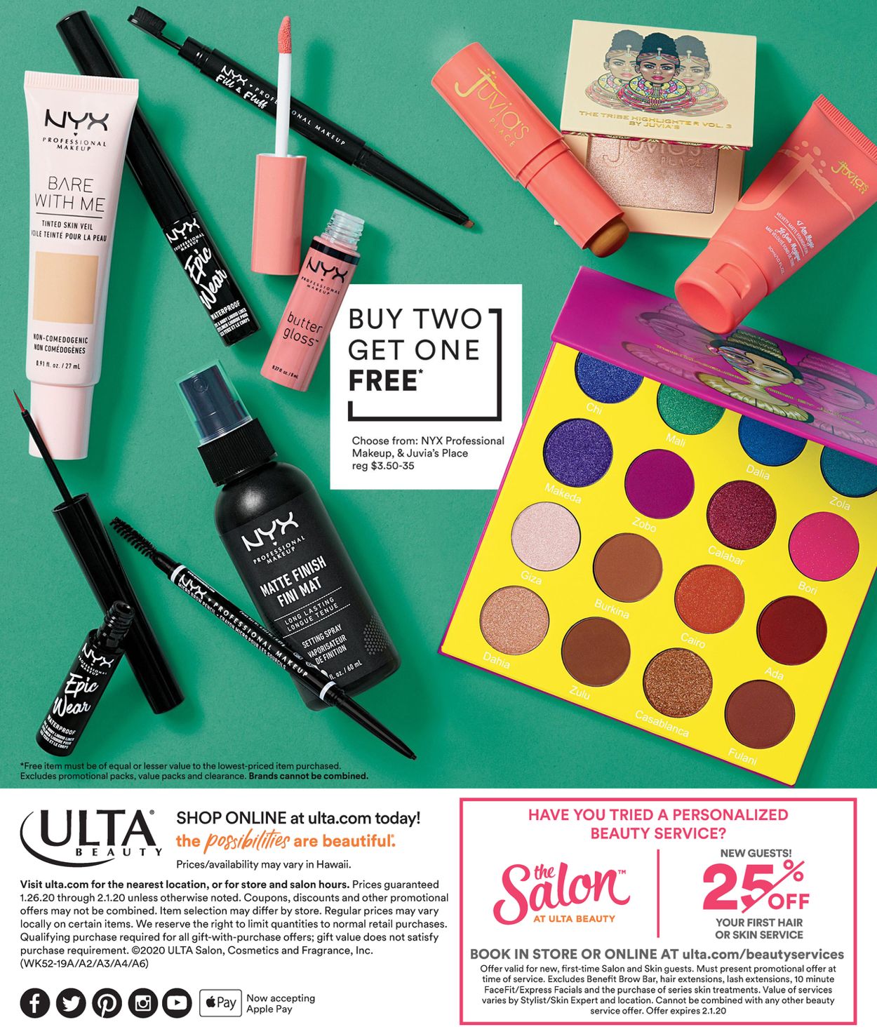 Ulta Beauty Weekly Ad Circular - valid 01/26-02/01/2020 (Page 8)