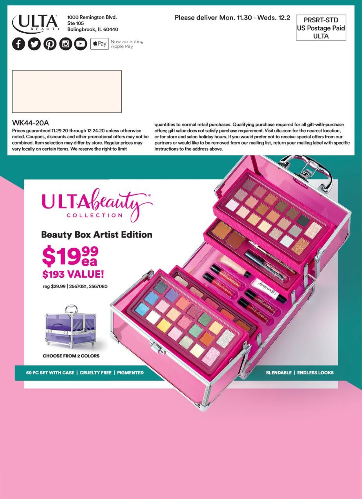 Ulta Beauty Weekly Ad Circular - valid 11/29-12/24/2020 (Page 68)