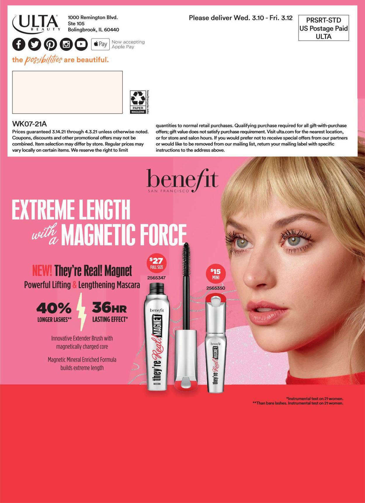 Ulta Beauty Weekly Ad Circular - valid 03/14-04/03/2021 (Page 56)