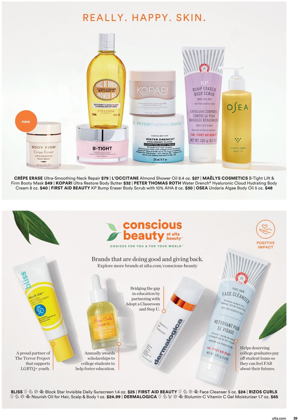 Ulta Beauty Weekly Ad Circular - valid 06/26-07/16/2022 (Page 39)