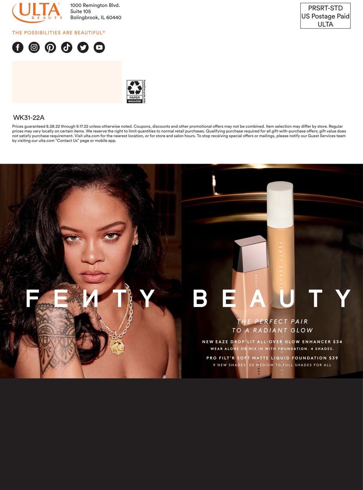 Ulta Beauty Weekly Ad Circular - valid 08/28-09/17/2022 (Page 56)