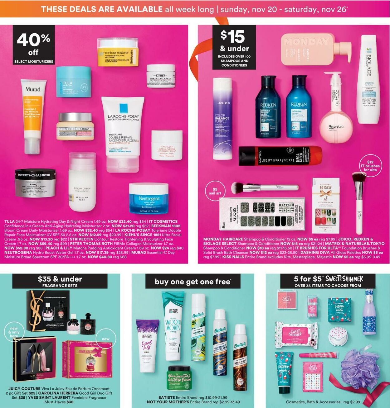 Ulta Beauty Weekly Ad Circular - valid 10/30-11/19/2022 (Page 2)