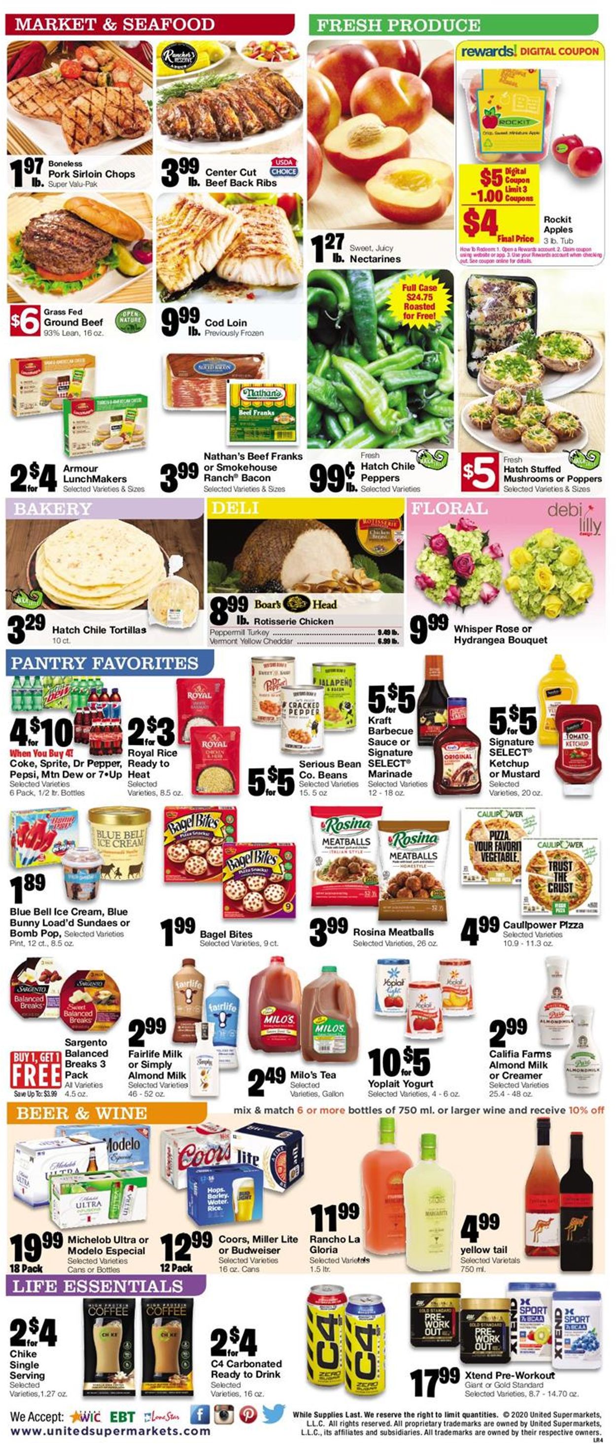 United Supermarkets Weekly Ad Circular - valid 08/12-08/18/2020 (Page 4)