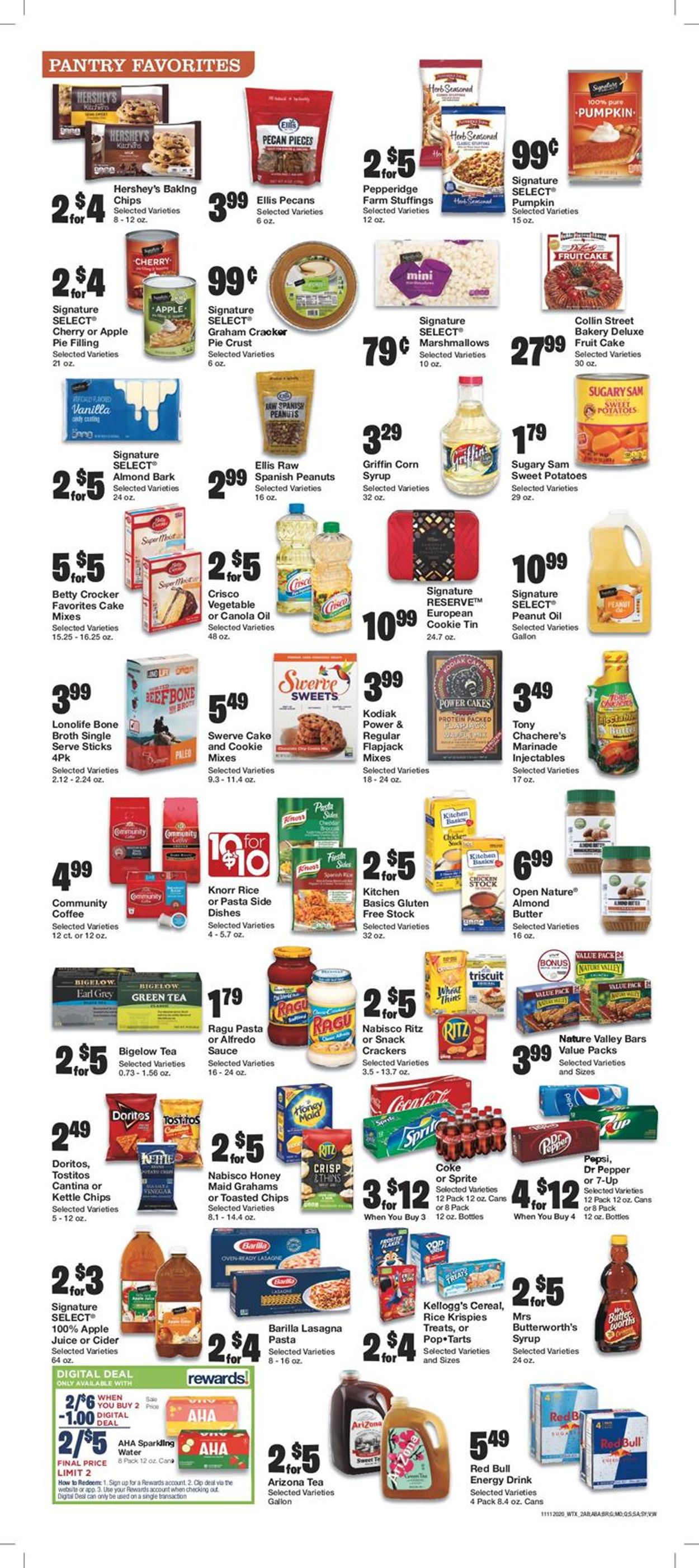 United Supermarkets Weekly Ad Circular - valid 11/11-11/17/2020 (Page 2)
