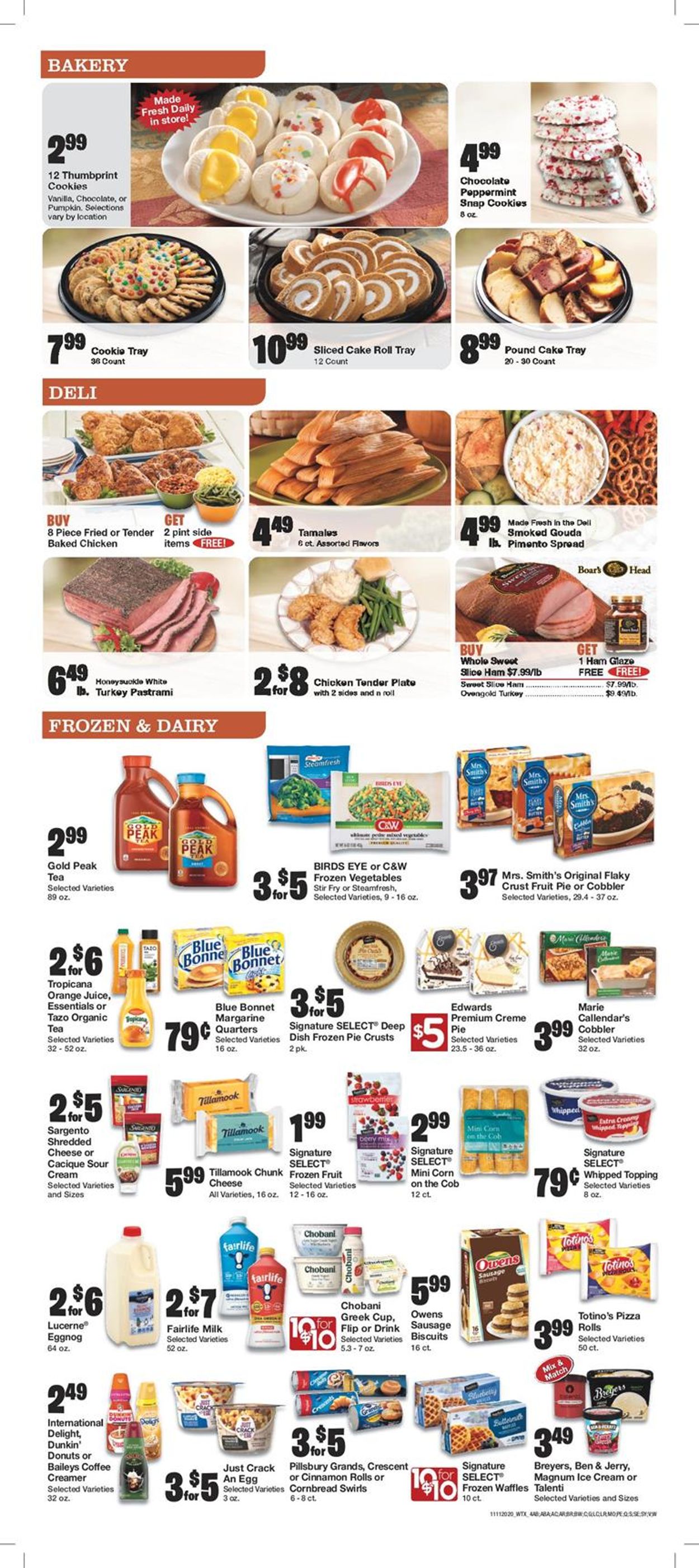 United Supermarkets Weekly Ad Circular - valid 11/11-11/17/2020 (Page 4)