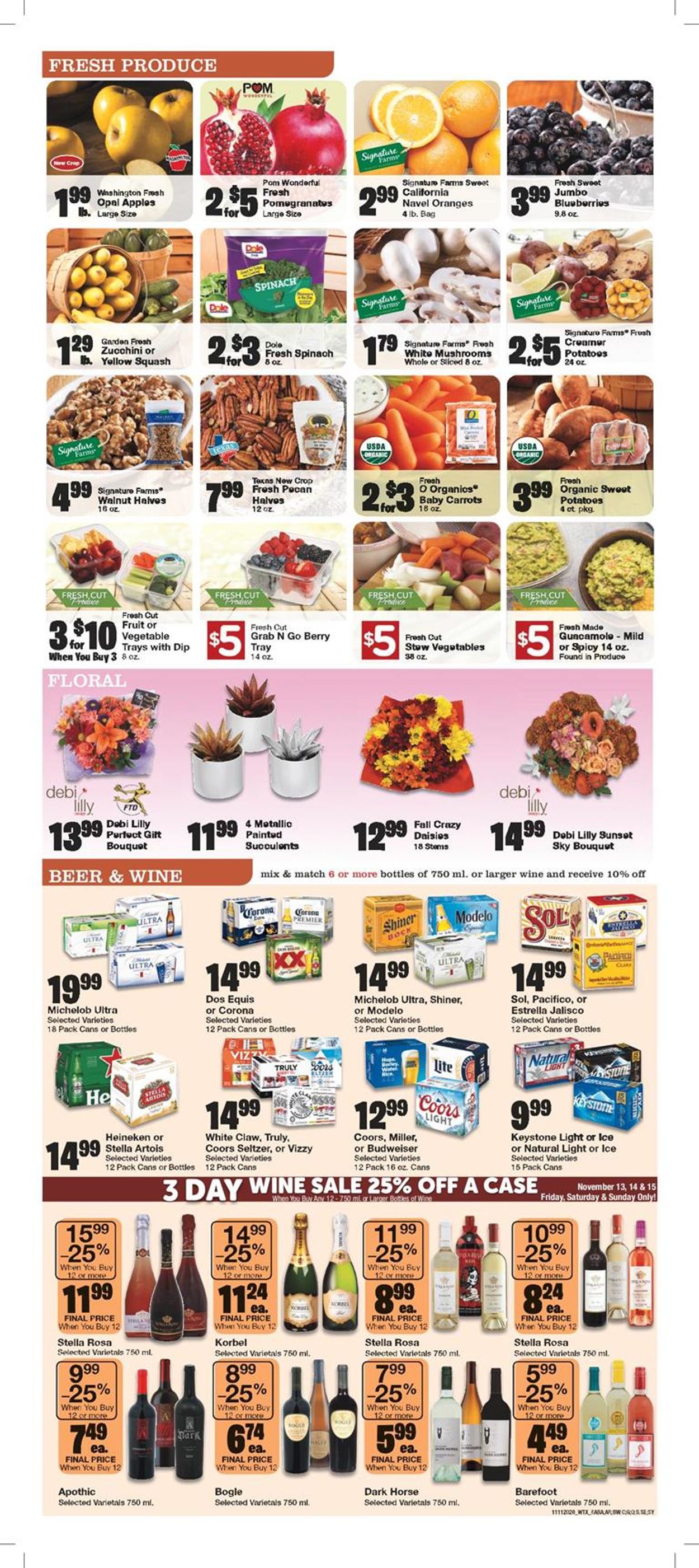 United Supermarkets Weekly Ad Circular - valid 11/11-11/17/2020 (Page 8)