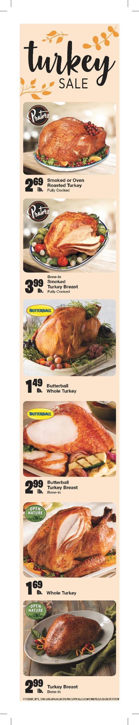 United Supermarkets Weekly Ad Circular - valid 11/11-11/17/2020 (Page 10)