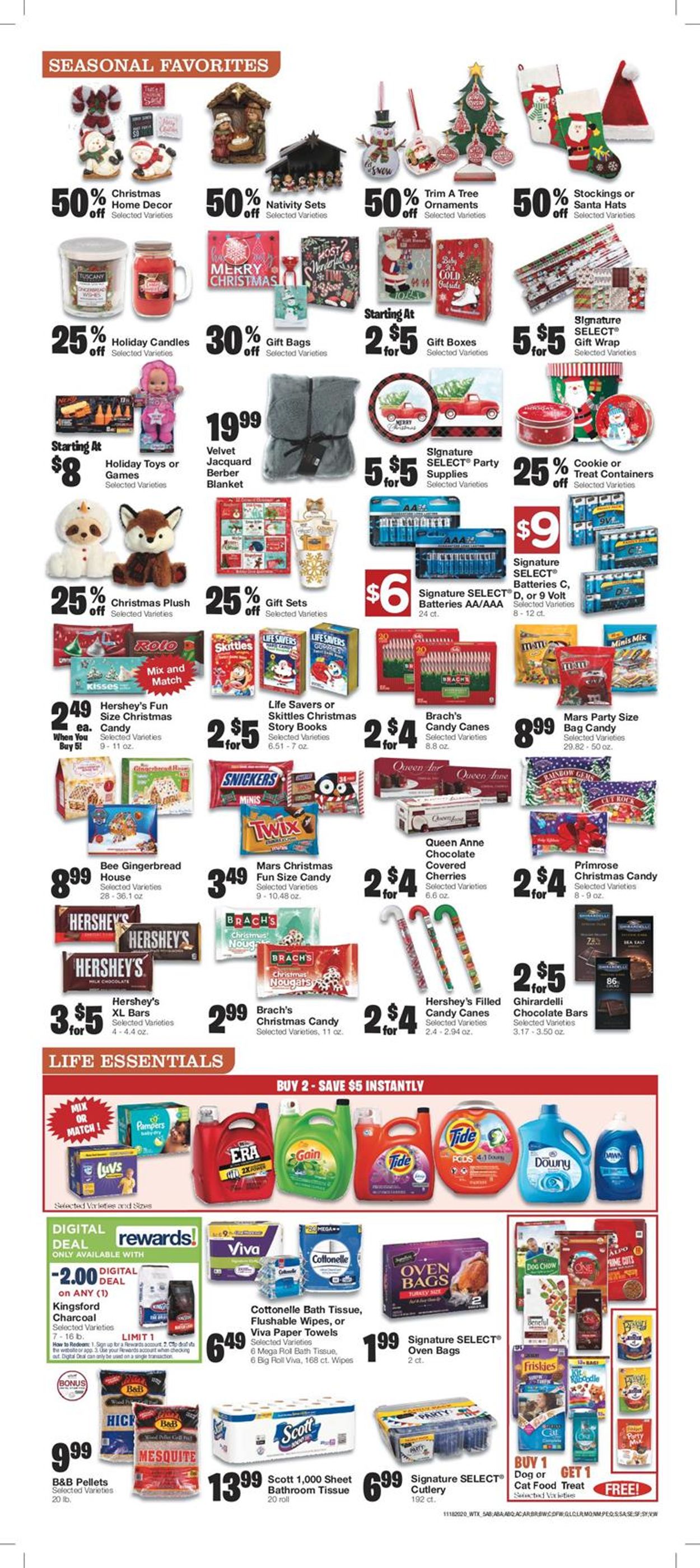 United Supermarkets Thanksgiving ad 2020 Weekly Ad Circular - valid 11/18-11/25/2020 (Page 5)