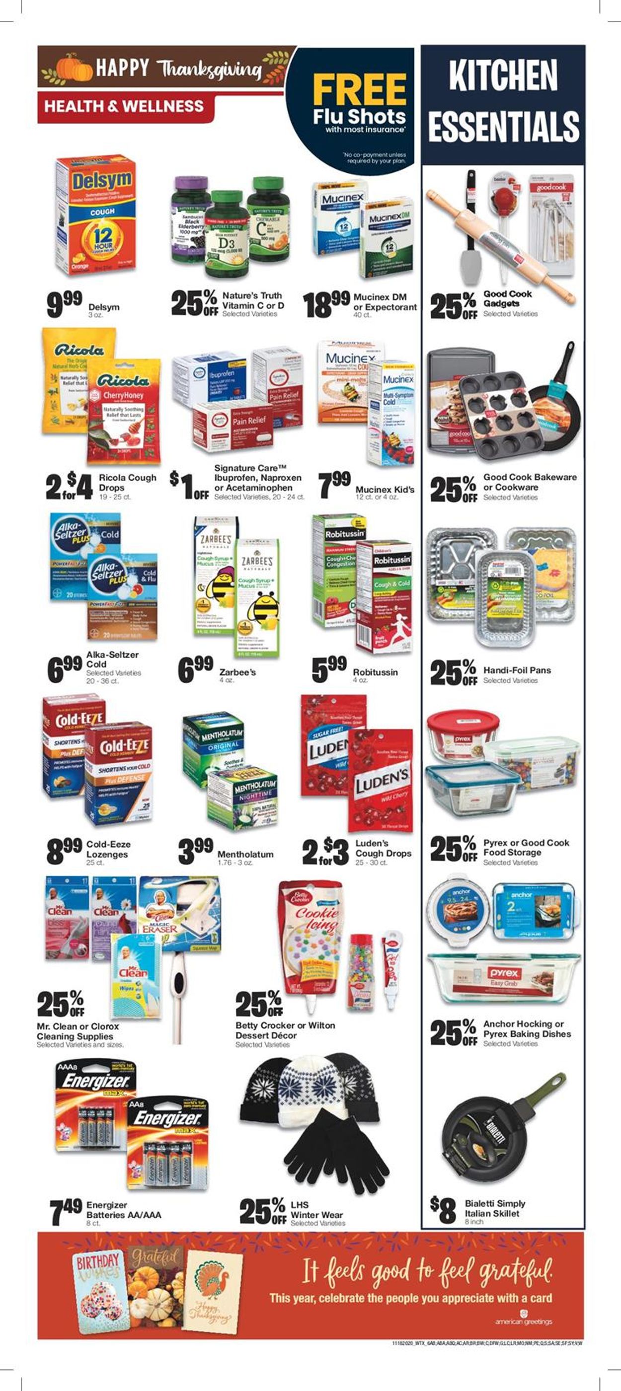 United Supermarkets Thanksgiving ad 2020 Weekly Ad Circular - valid 11/18-11/25/2020 (Page 6)