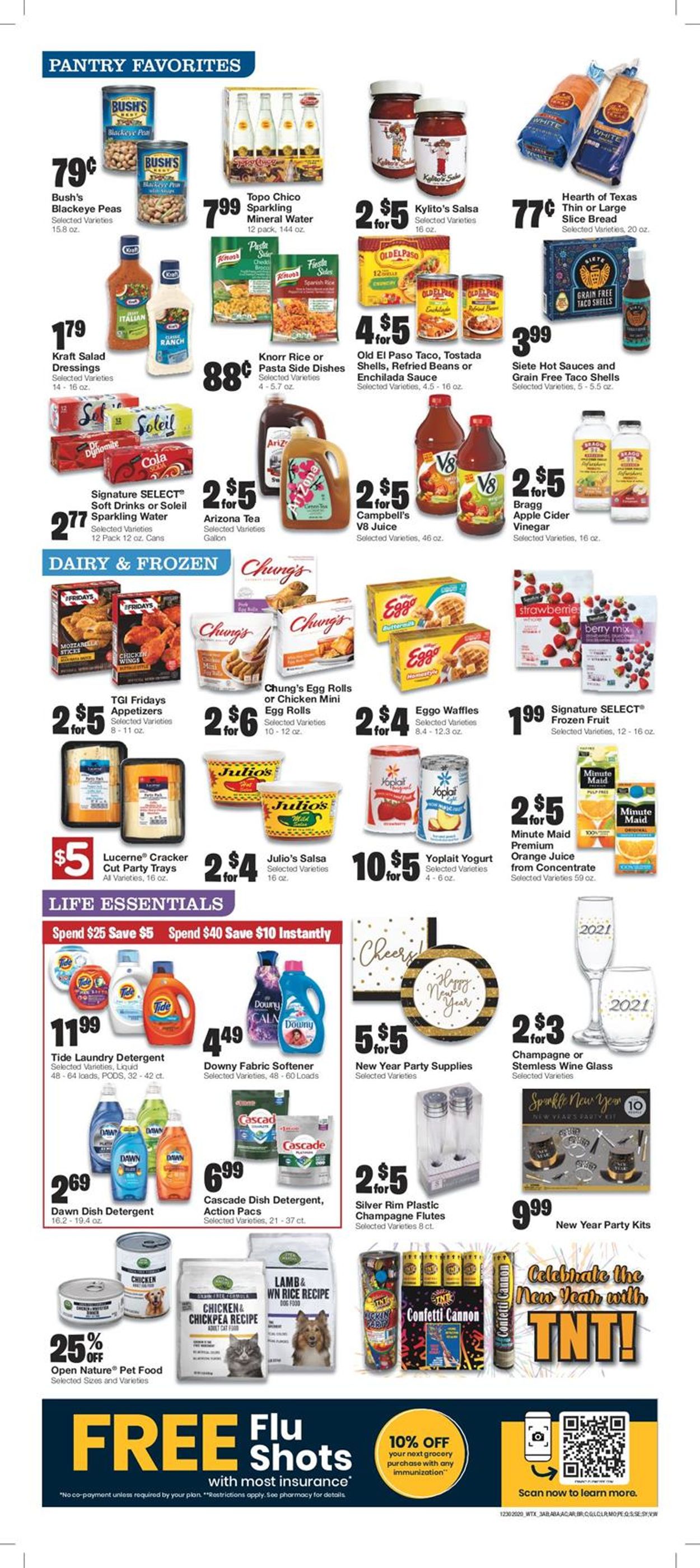 United Supermarkets Weekly Ad Circular - valid 12/30-01/05/2021 (Page 3)