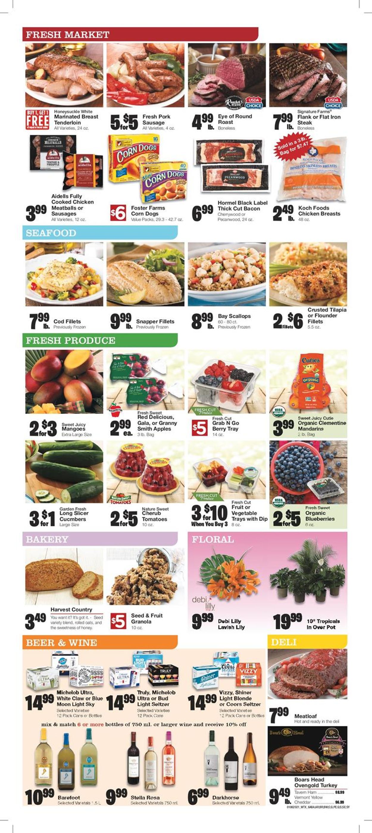 United Supermarkets Weekly Ad Circular - valid 01/06-01/12/2021 (Page 4)