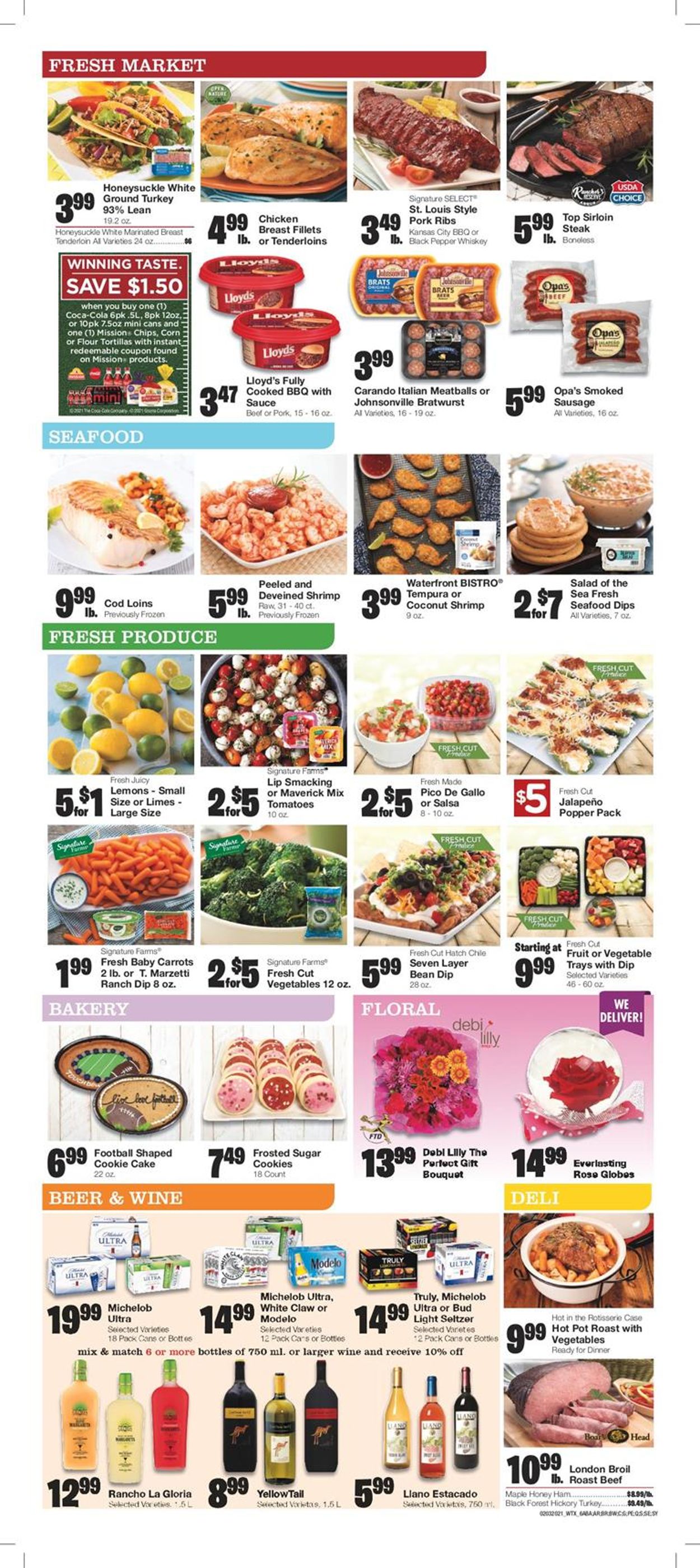 United Supermarkets Weekly Ad Circular - valid 02/03-02/09/2021 (Page 5)