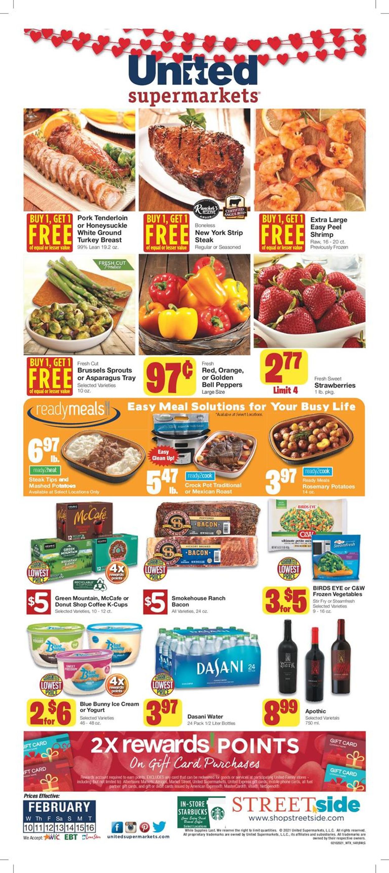 United Supermarkets Weekly Ad Circular - valid 02/10-02/16/2021