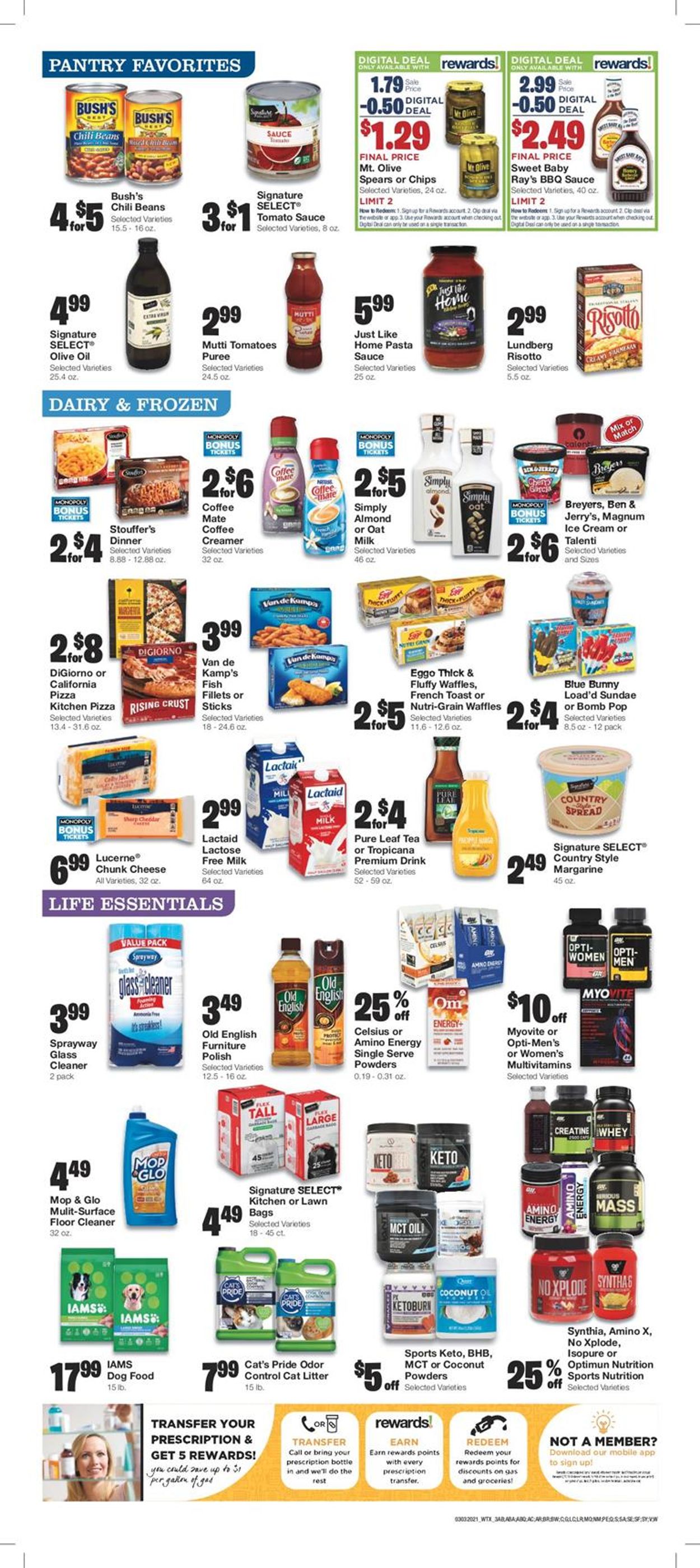 United Supermarkets Weekly Ad Circular - valid 03/03-03/09/2021 (Page 3)