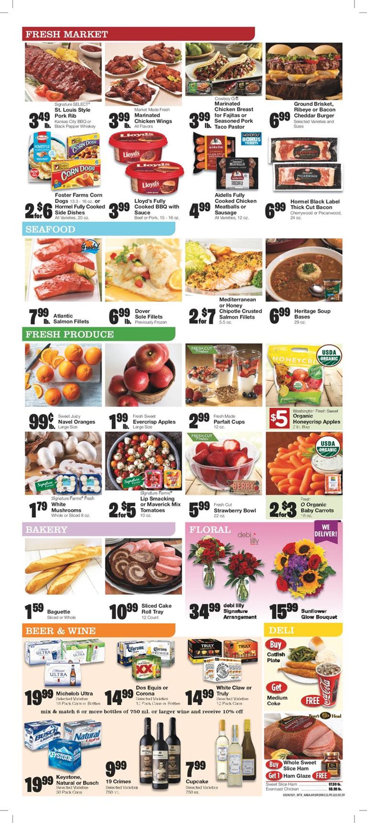 United Supermarkets Weekly Ad Circular - valid 03/24-03/30/2021 (Page 6)