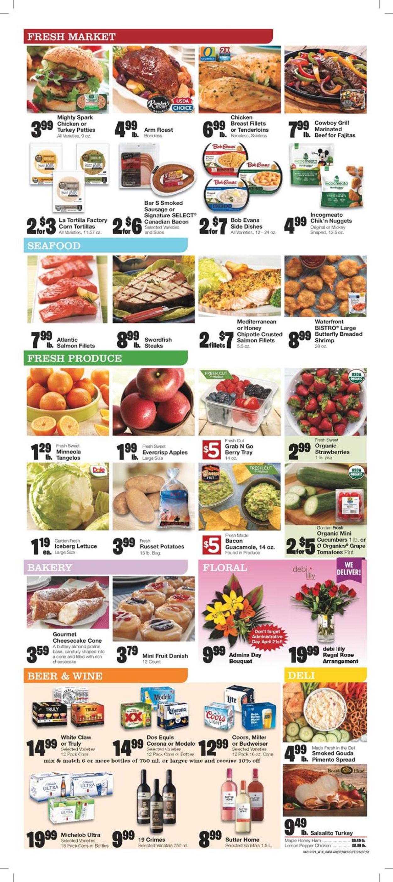 United Supermarkets Weekly Ad Circular - valid 04/21-04/27/2021 (Page 6)