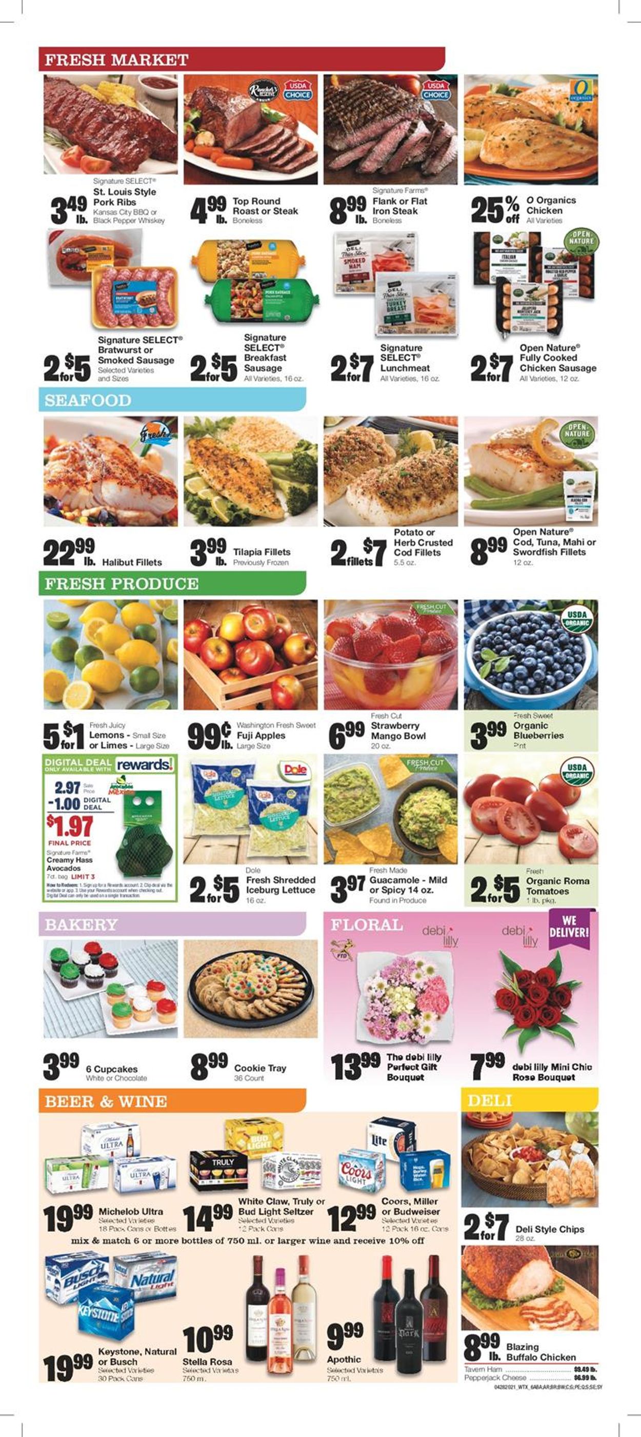 United Supermarkets Weekly Ad Circular - valid 04/28-05/04/2021 (Page 6)