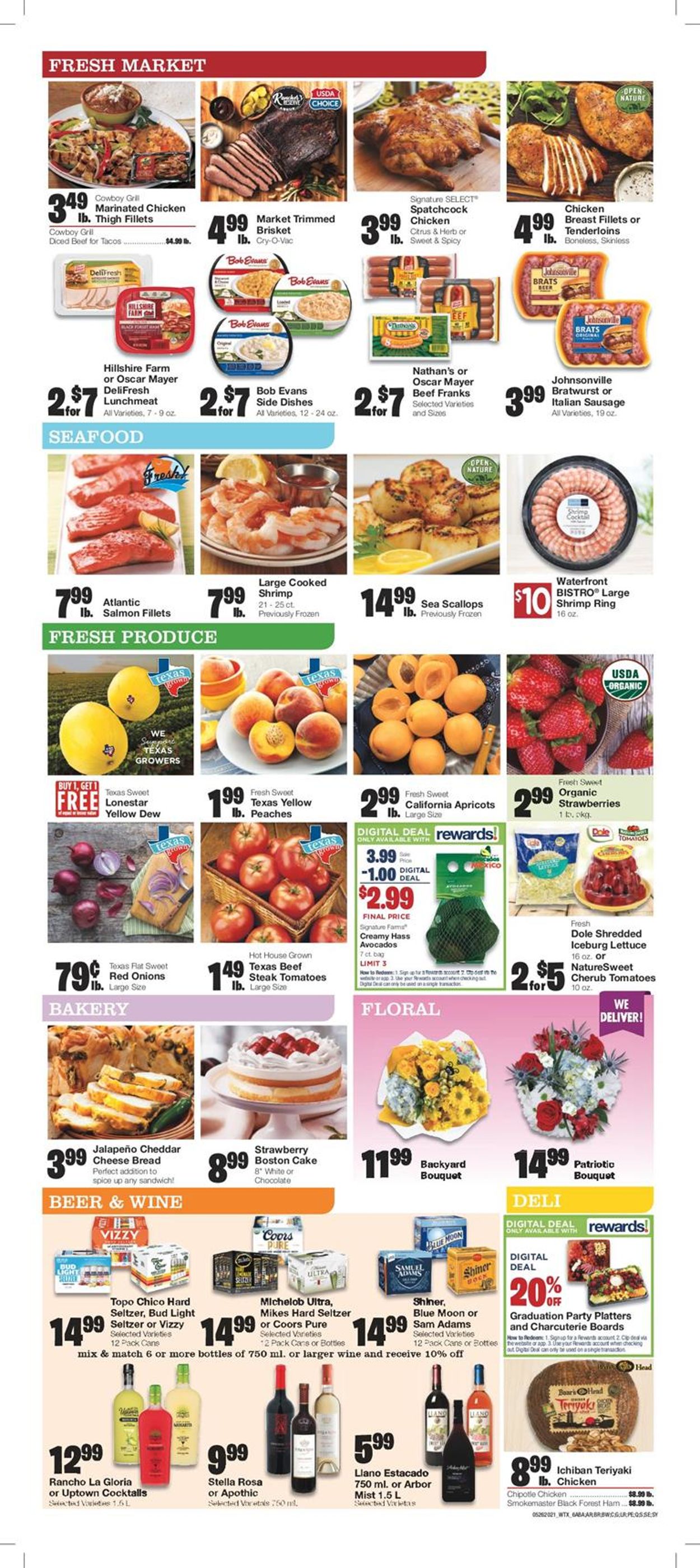 United Supermarkets Weekly Ad Circular - valid 05/26-06/01/2021 (Page 6)