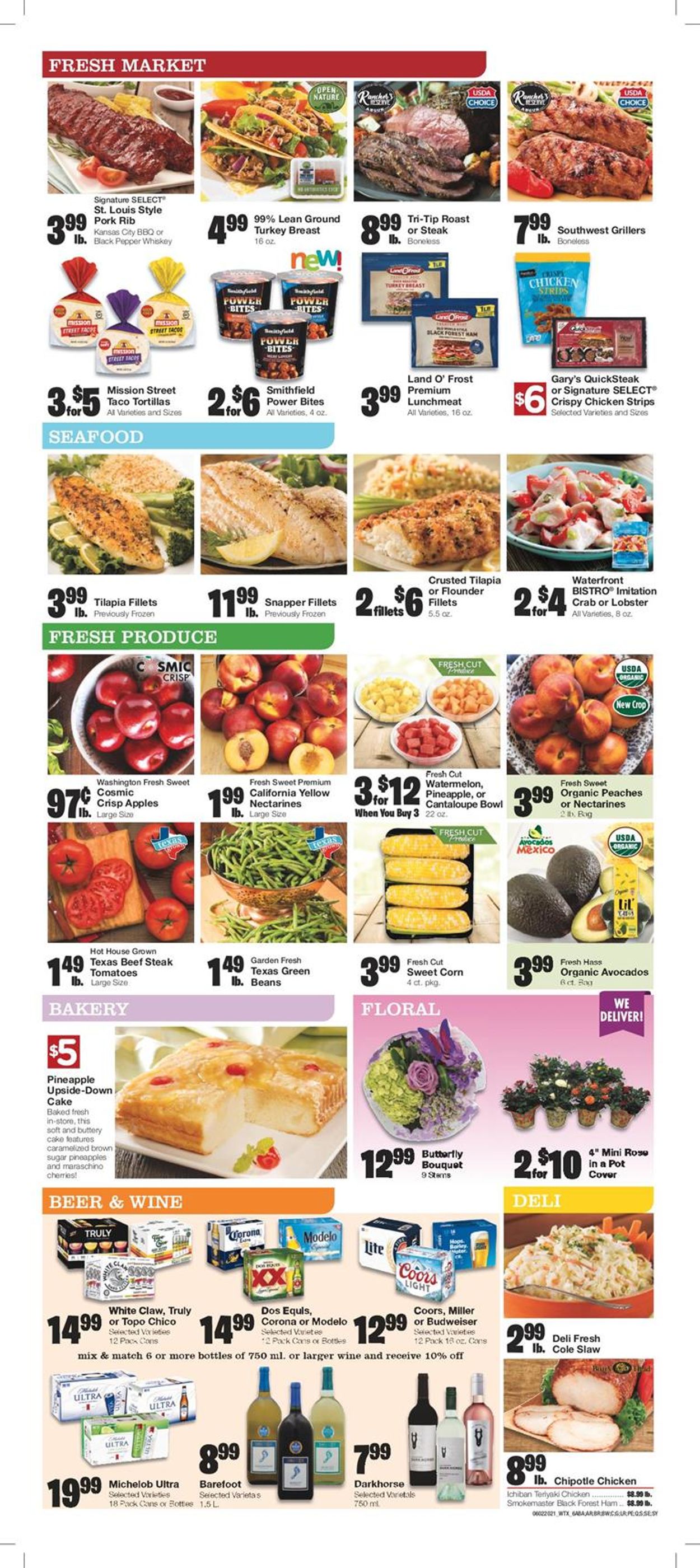 United Supermarkets Weekly Ad Circular - valid 06/02-06/08/2021 (Page 6)