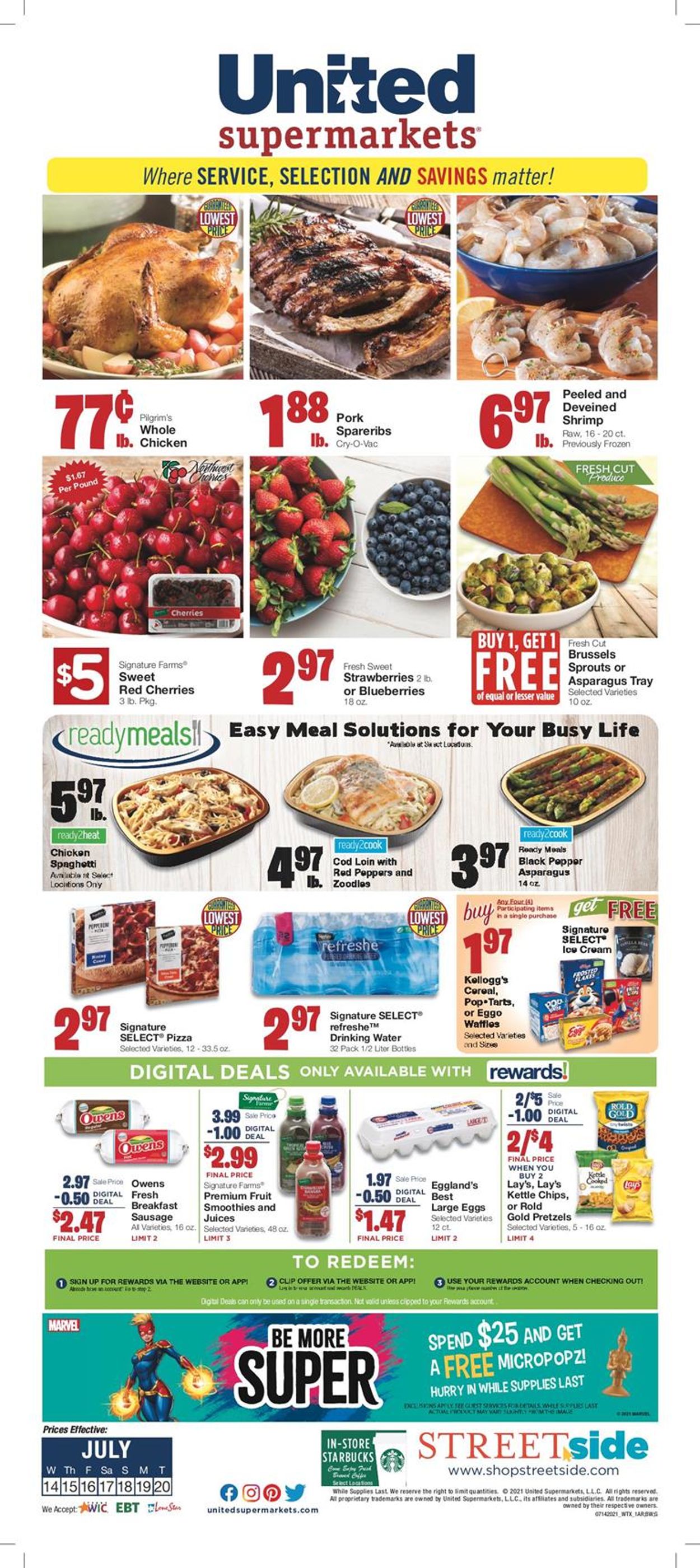 United Supermarkets Weekly Ad Circular - valid 07/14-07/20/2021