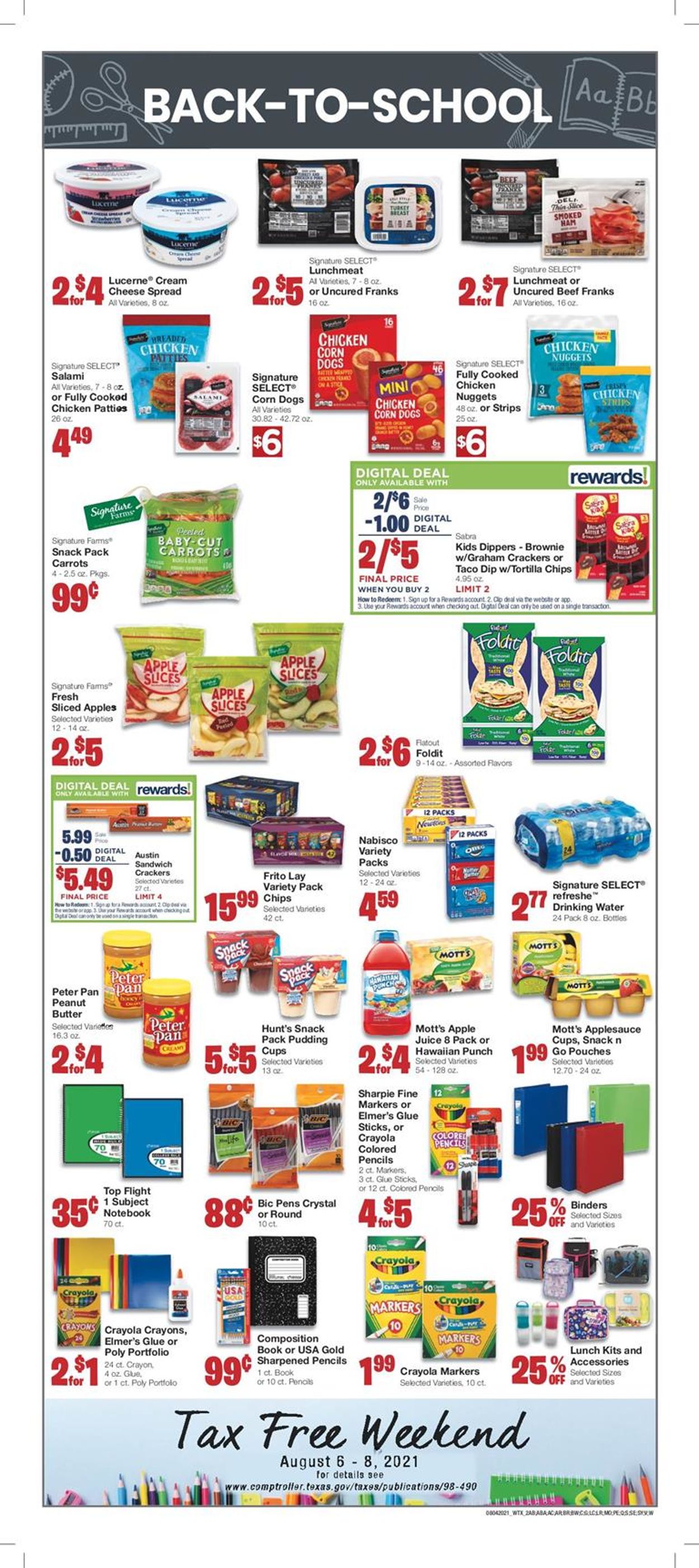 United Supermarkets Weekly Ad Circular - valid 08/04-08/10/2021 (Page 2)