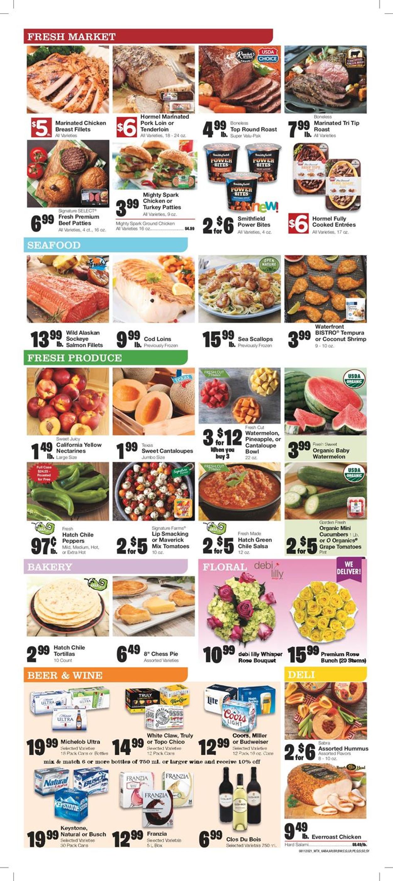 United Supermarkets Weekly Ad Circular - valid 08/11-08/17/2021 (Page 6)