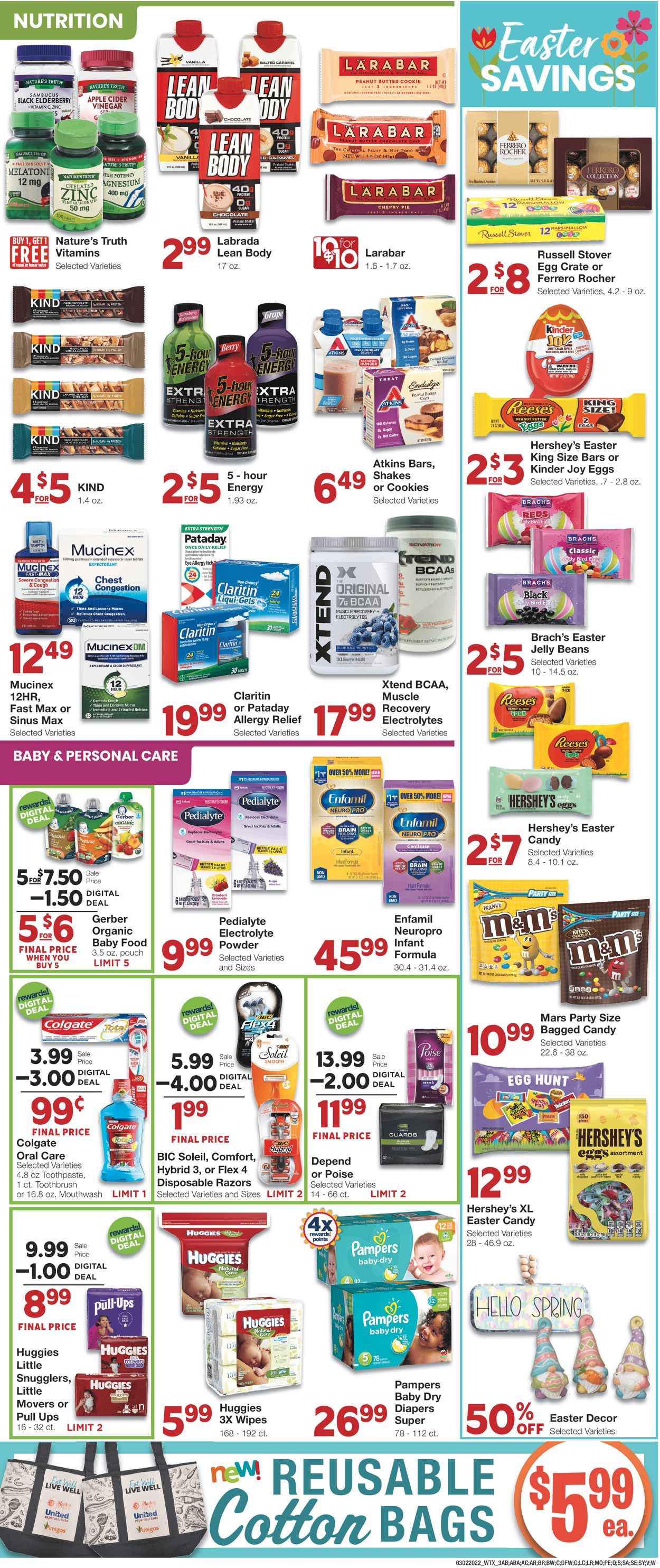 United Supermarkets Weekly Ad Circular - valid 02/02-03/08/2022 (Page 3)