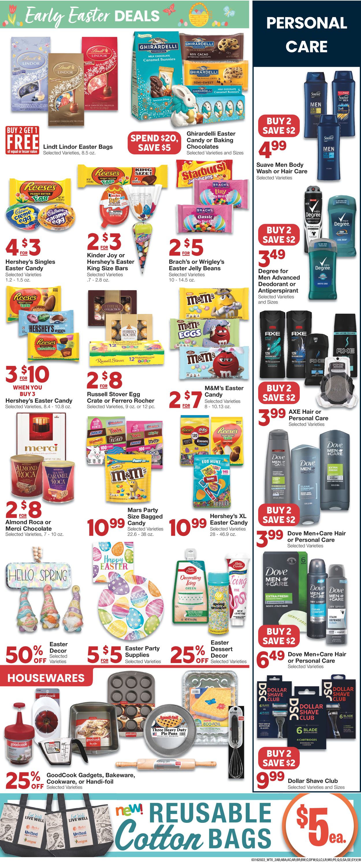 United Supermarkets Weekly Ad Circular - valid 03/16-03/22/2022 (Page 2)
