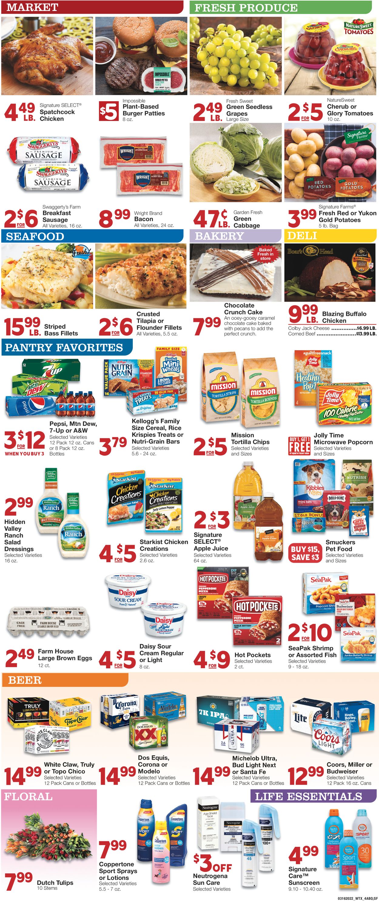United Supermarkets Weekly Ad Circular - valid 03/16-03/22/2022 (Page 4)