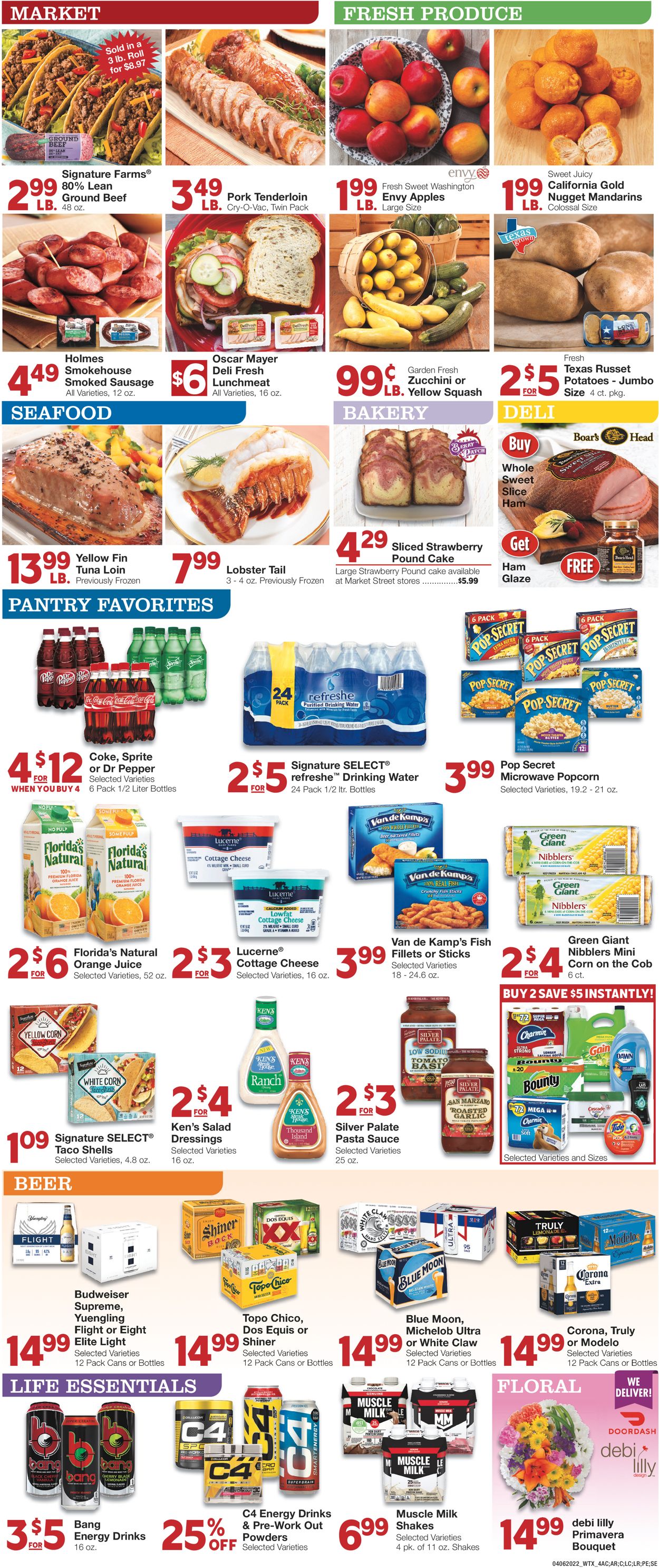 United Supermarkets Weekly Ad Circular - valid 04/06-04/12/2022 (Page 4)