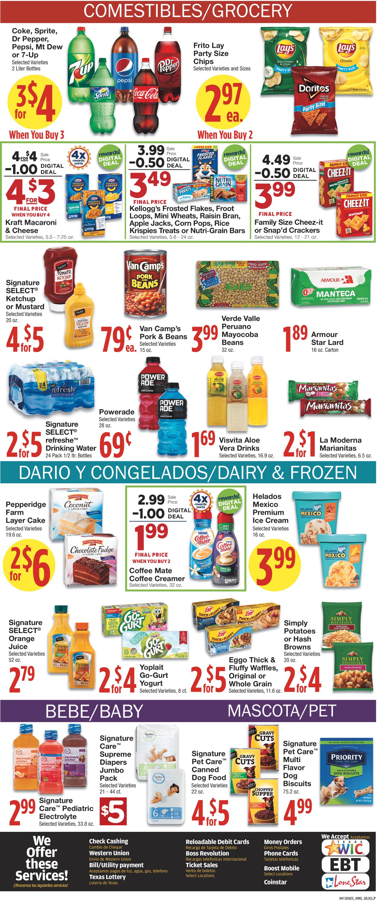 United Supermarkets EASTER AD 2022 Weekly Ad Circular - valid 04/13-04/19/2022 (Page 2)