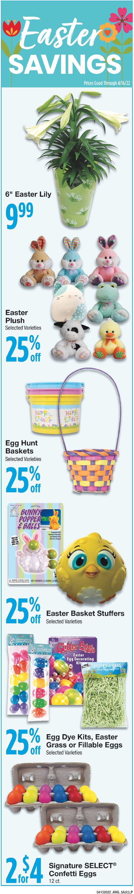 United Supermarkets EASTER AD 2022 Weekly Ad Circular - valid 04/13-04/19/2022 (Page 5)