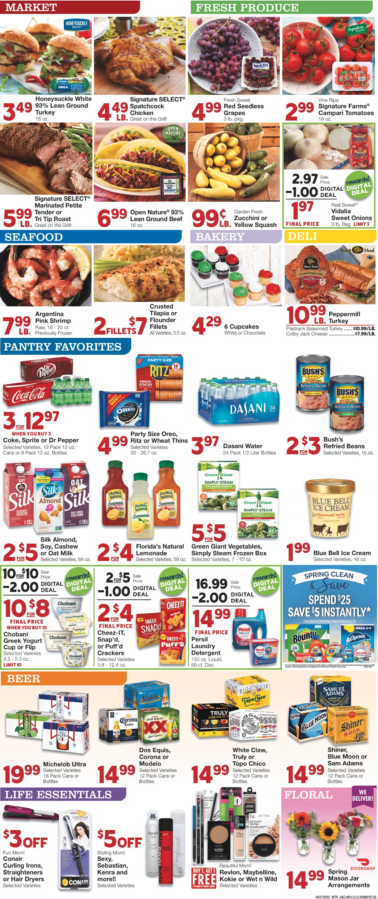 United Supermarkets Weekly Ad Circular - valid 04/27-05/03/2022 (Page 4)