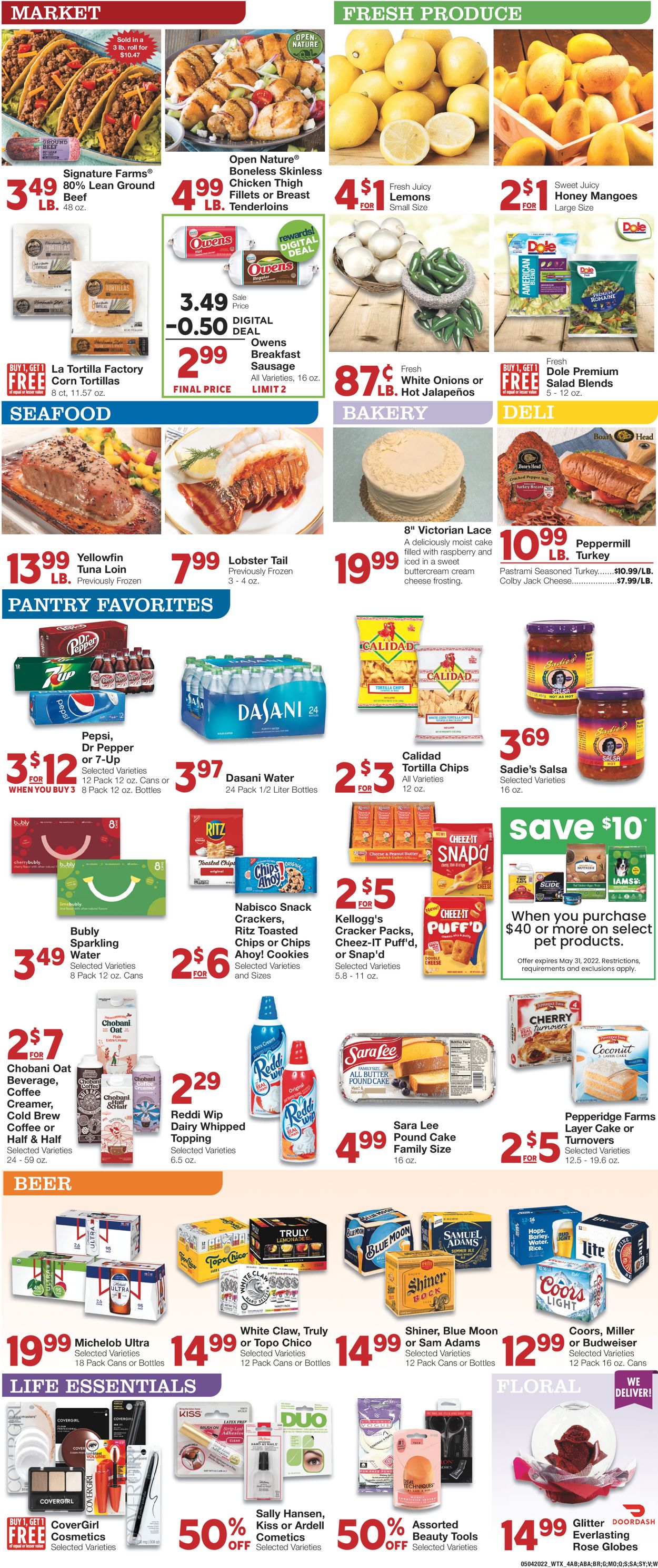 United Supermarkets Weekly Ad Circular - valid 05/04-05/10/2022 (Page 4)