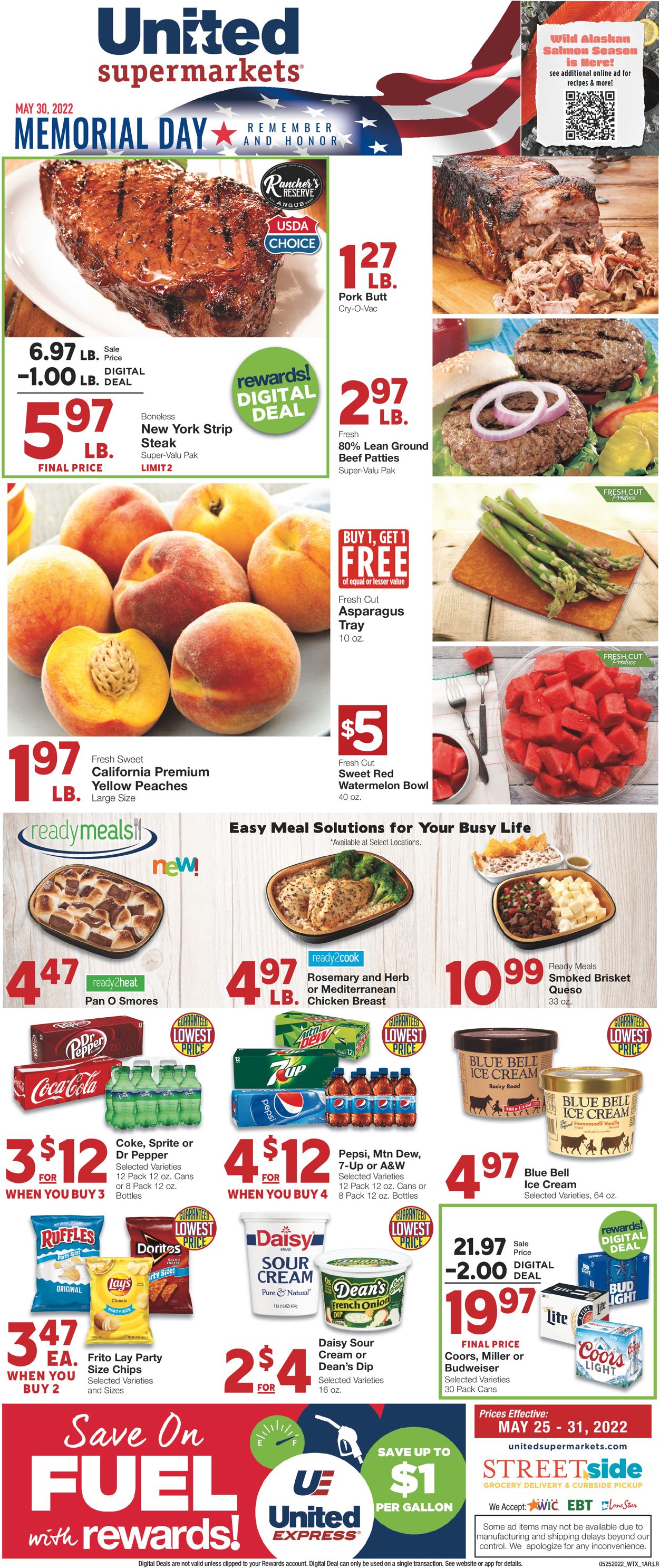 United Supermarkets Weekly Ad Circular - valid 05/25-05/31/2022