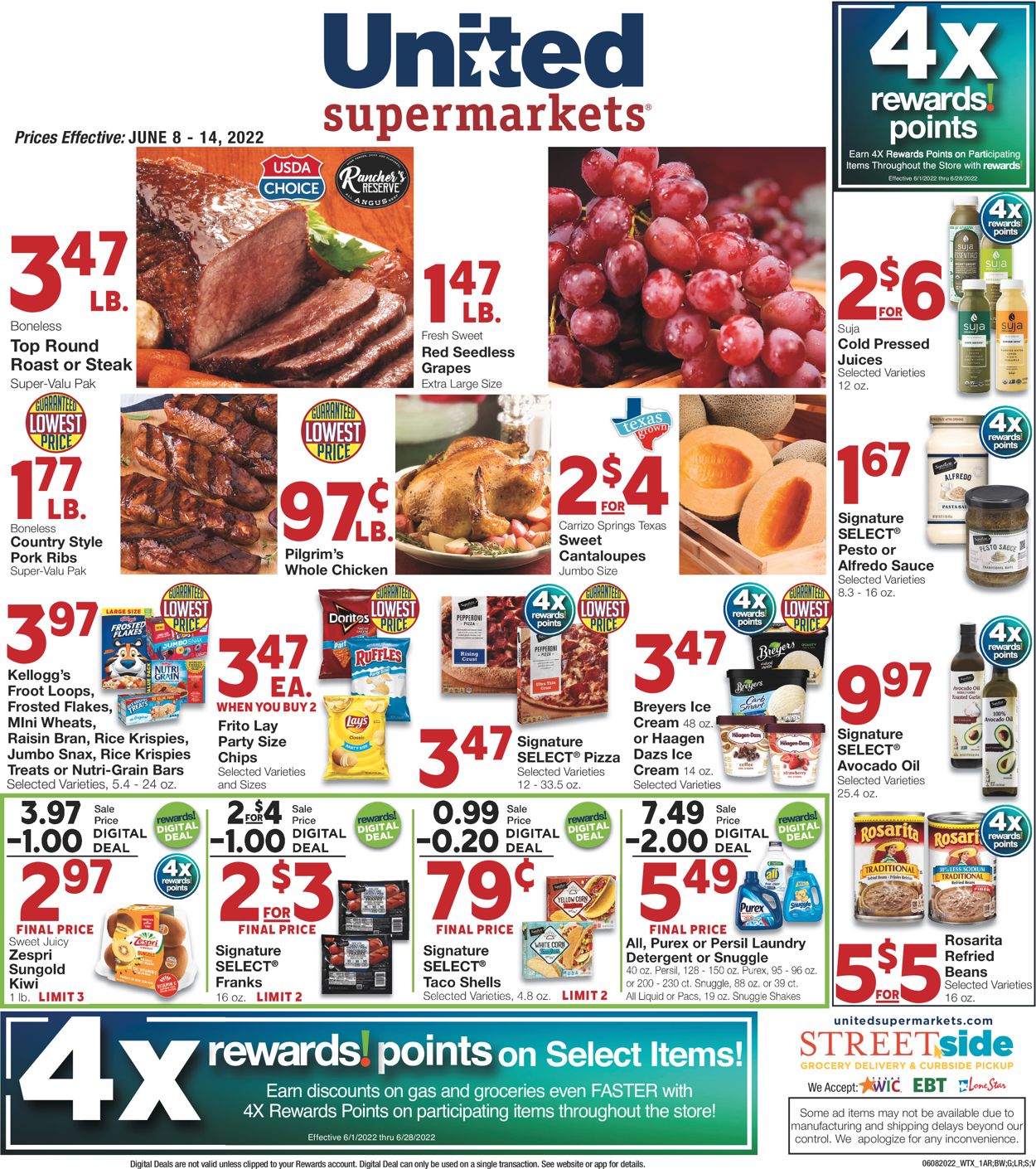 United Supermarkets Weekly Ad Circular - valid 06/08-06/14/2022