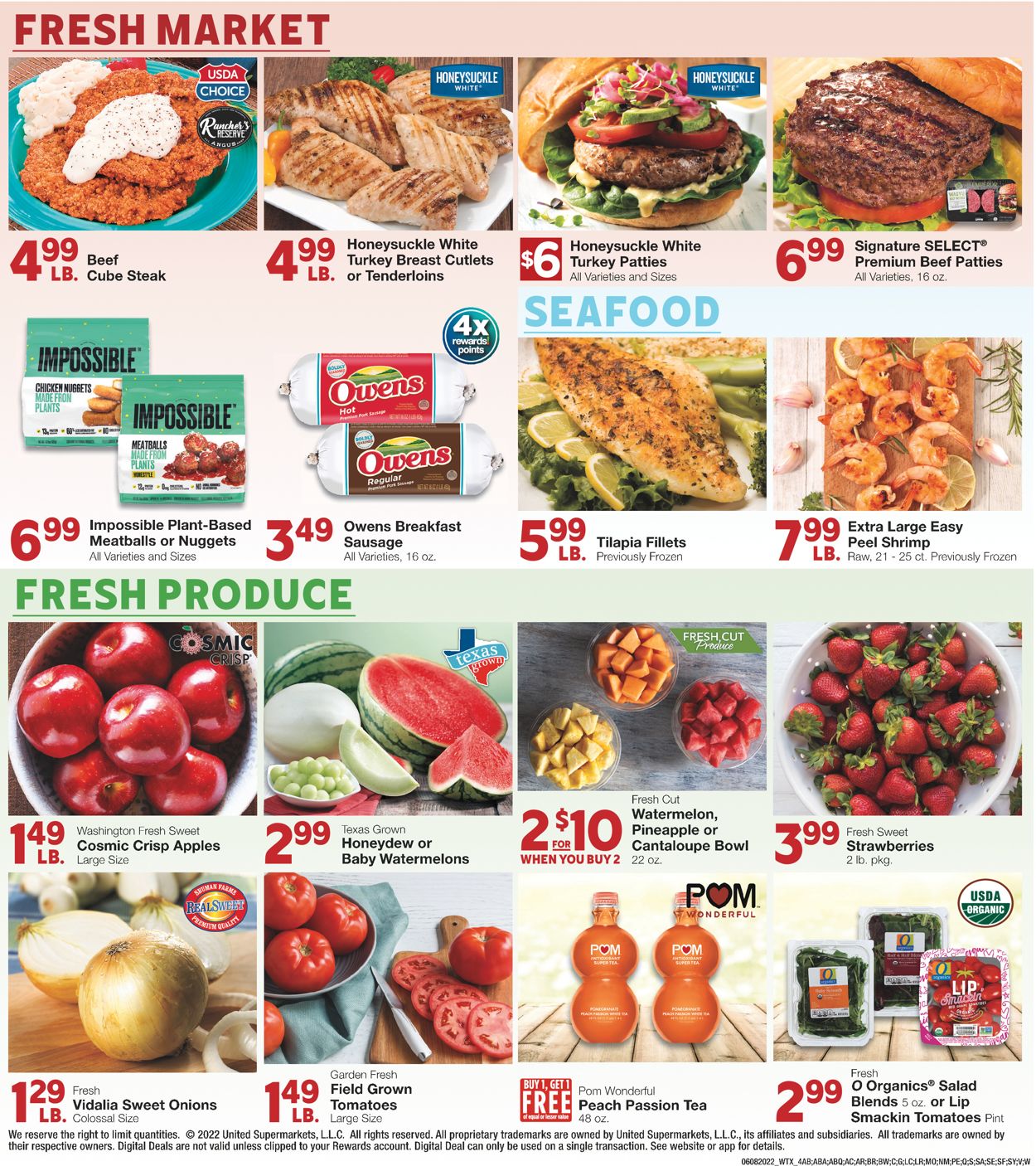United Supermarkets Weekly Ad Circular - valid 06/08-06/14/2022 (Page 4)