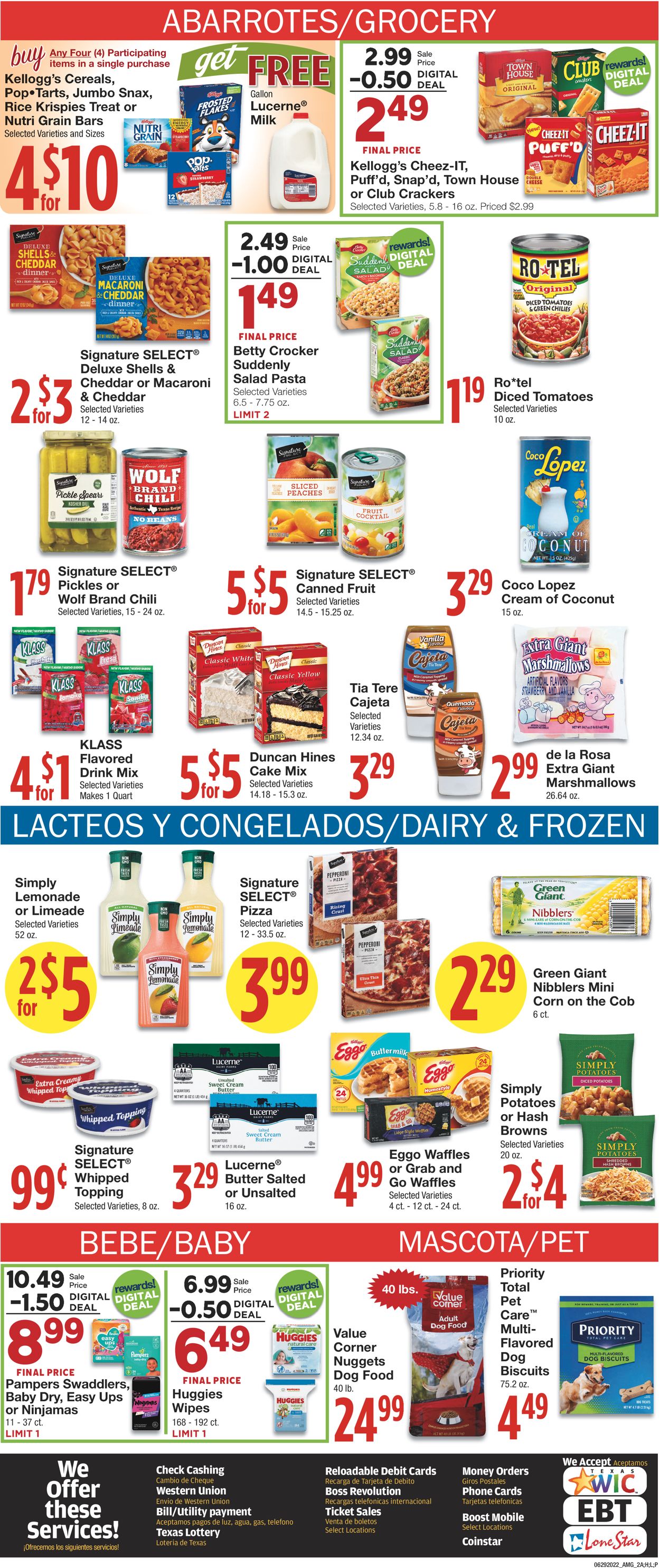 United Supermarkets Weekly Ad Circular - valid 06/29-07/05/2022 (Page 2)