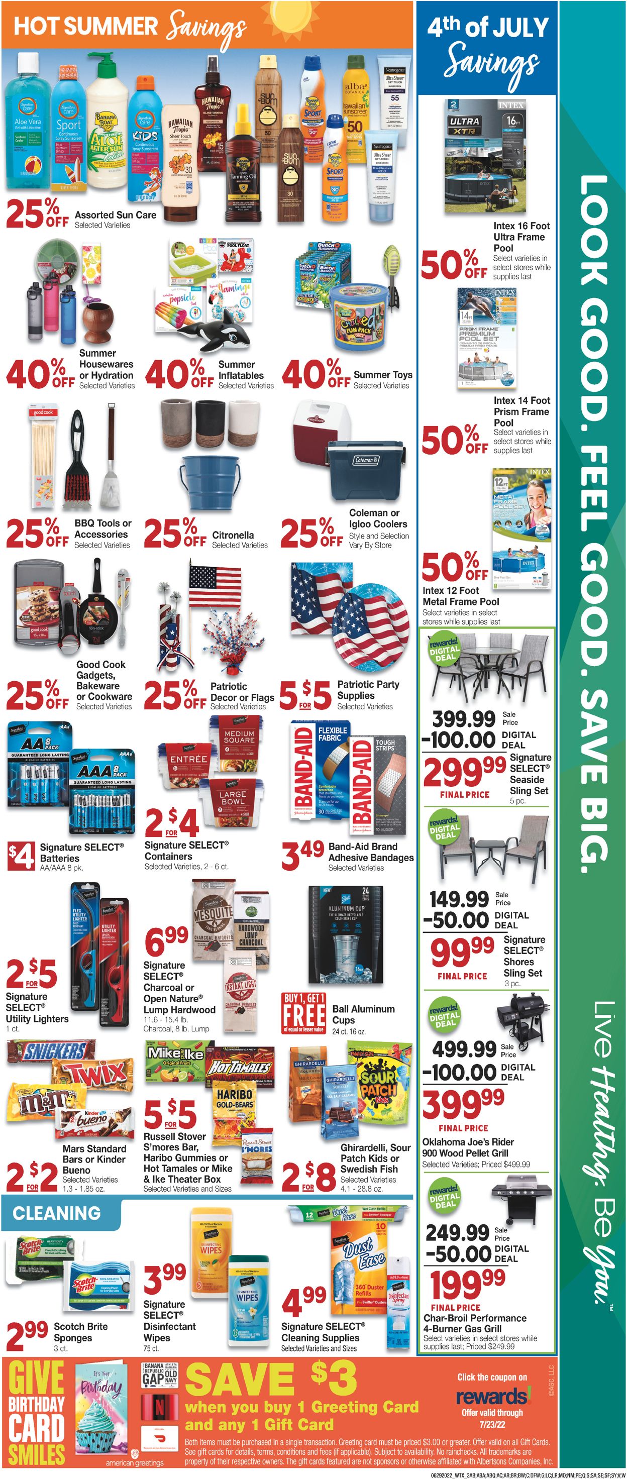United Supermarkets - 4th of July Sale Weekly Ad Circular - valid 06/29-07/05/2022 (Page 3)