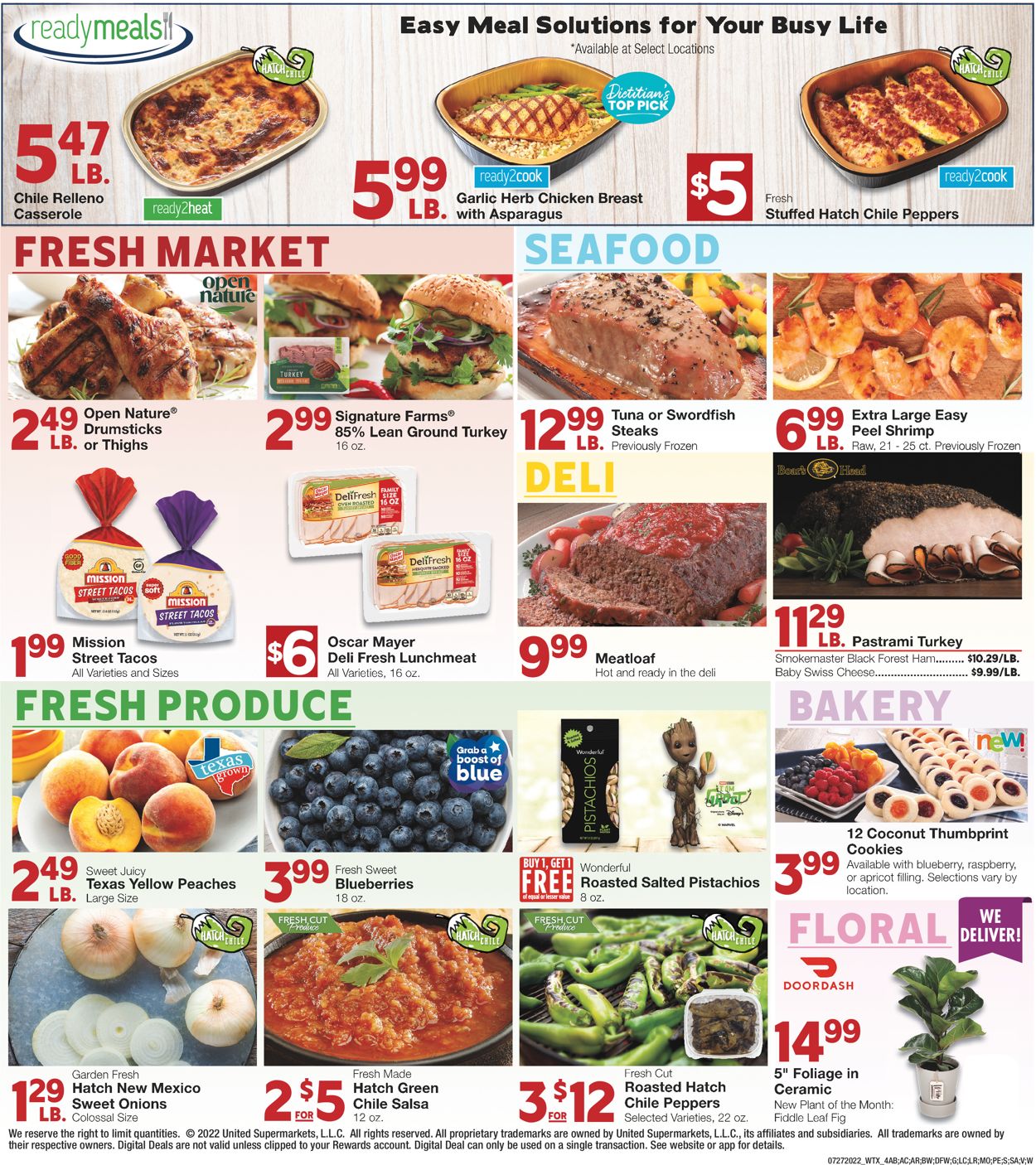 United Supermarkets Weekly Ad Circular - valid 07/27-08/02/2022 (Page 4)