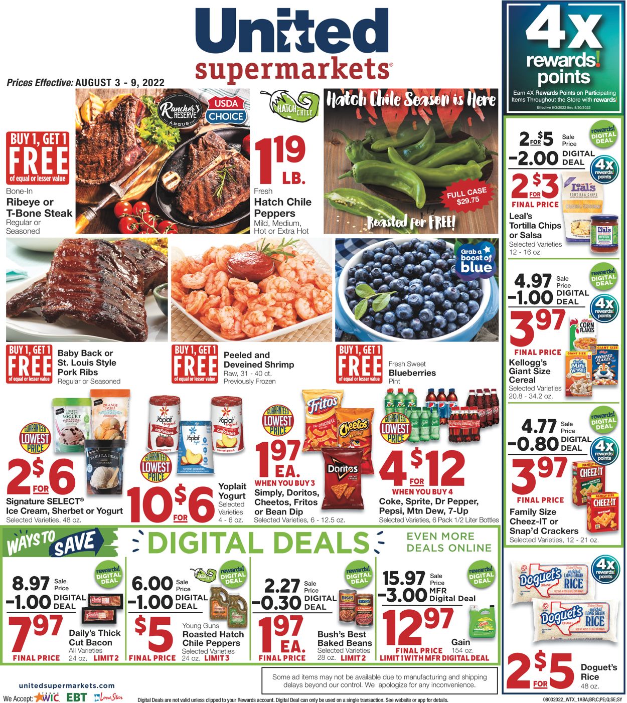 United Supermarkets Weekly Ad Circular - valid 08/03-08/09/2022