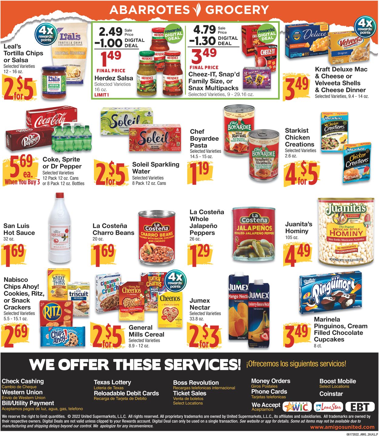 United Supermarkets Weekly Ad Circular - valid 08/17-08/23/2022 (Page 2)