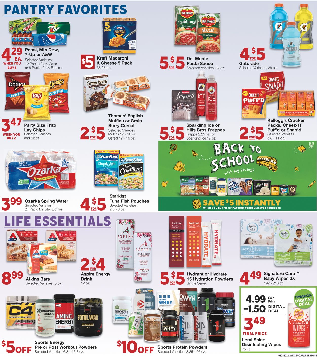 United Supermarkets Weekly Ad Circular - valid 08/24-08/30/2022 (Page 2)