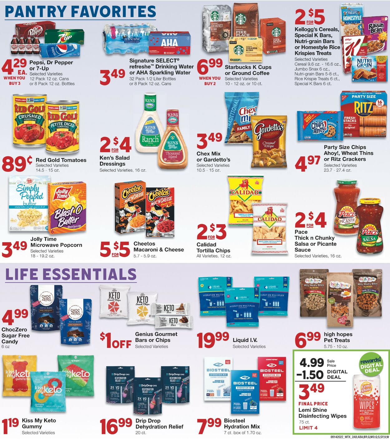 United Supermarkets Weekly Ad Circular - valid 09/14-09/20/2022 (Page 2)