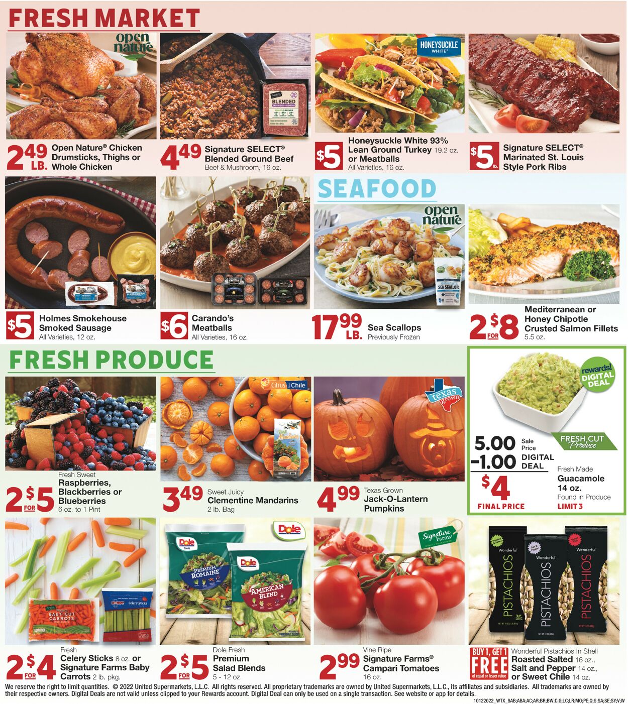 United Supermarkets Weekly Ad Circular - valid 10/12-10/18/2022 (Page 8)