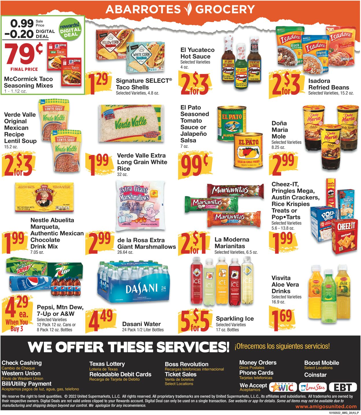 United Supermarkets Weekly Ad Circular - valid 10/19-10/25/2022 (Page 2)